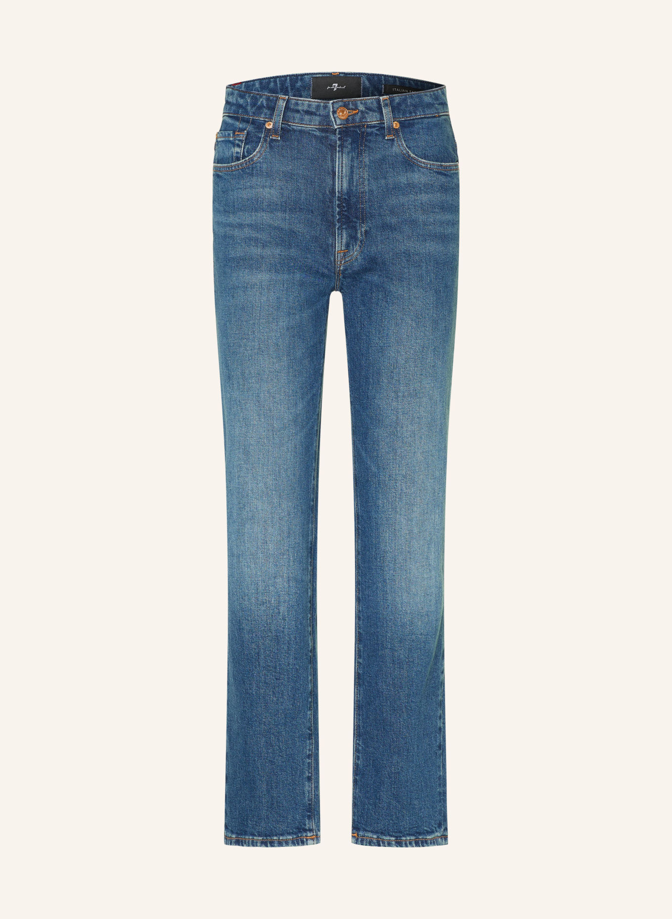 7 for all mankind Straight jeans HIGH RISE STRAIGHT: 43Y SOLARSTORM