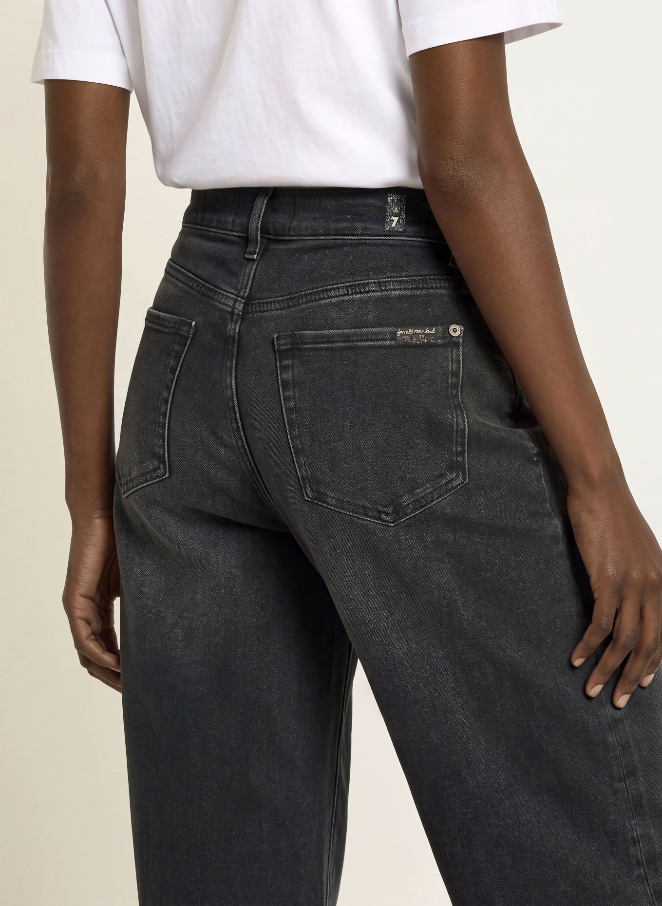 7 for all mankind Jeansy wide leg LOTTA: 45I NIGHTLOOM