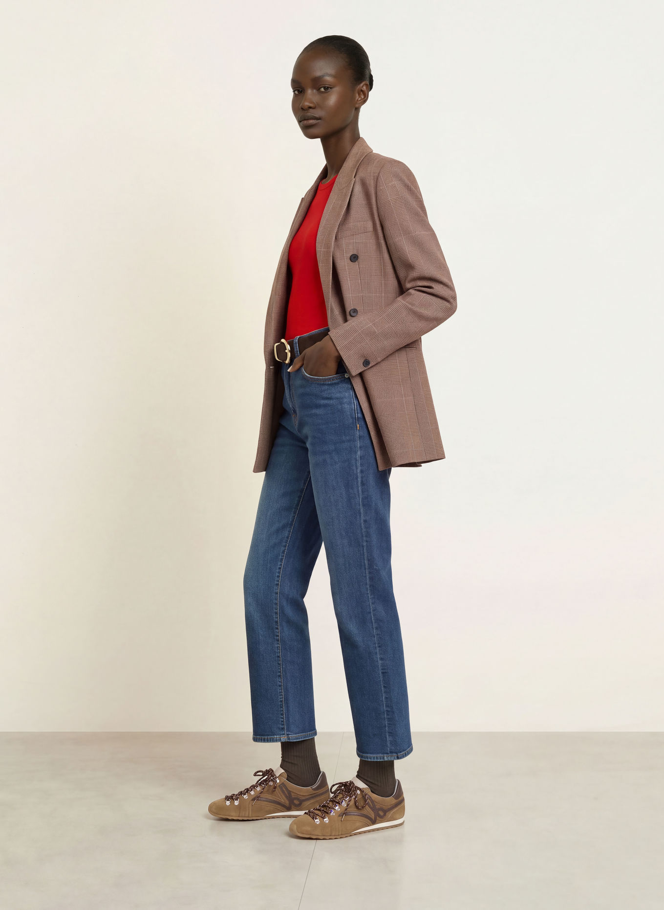 7 for all mankind Straight jeans CALIE: 43W DEEPFLOW