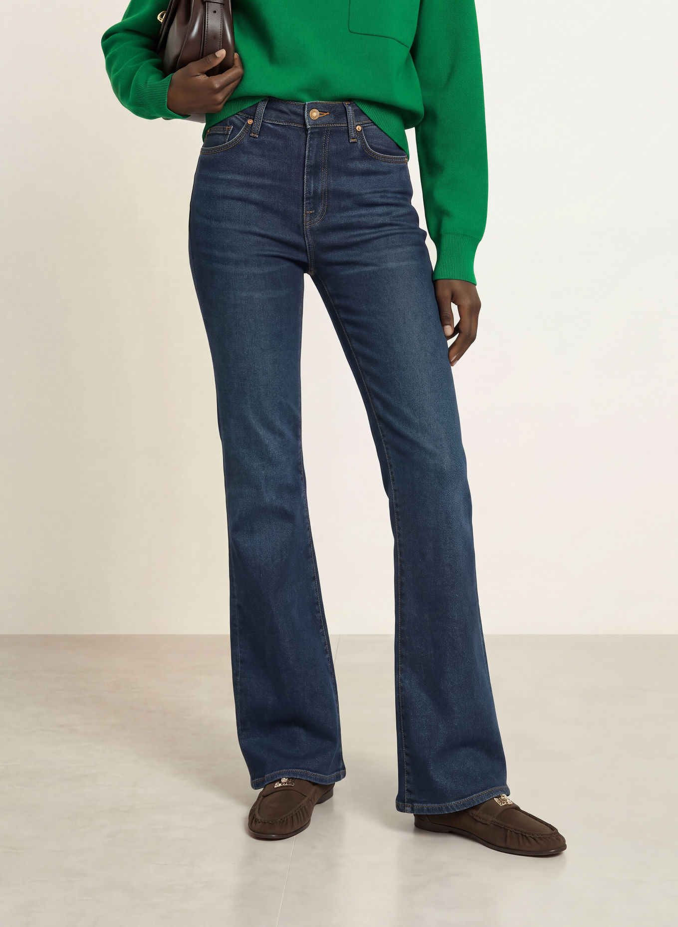 7 for all mankind LISHA Flared jeans: 45J THUNDERSHADE