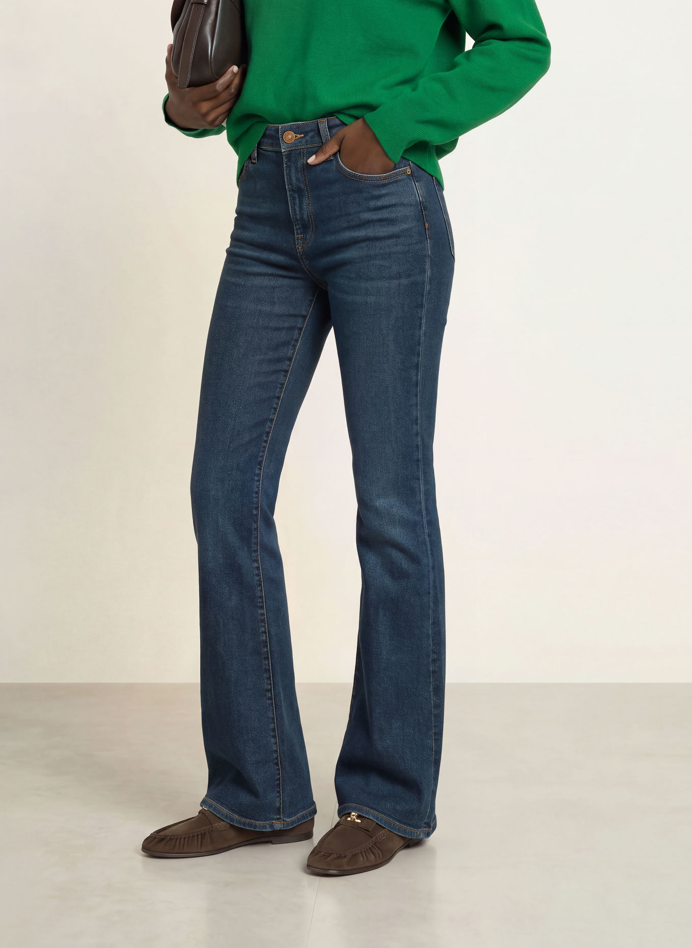 7 for all mankind LISHA Flared jeans: 45J THUNDERSHADE