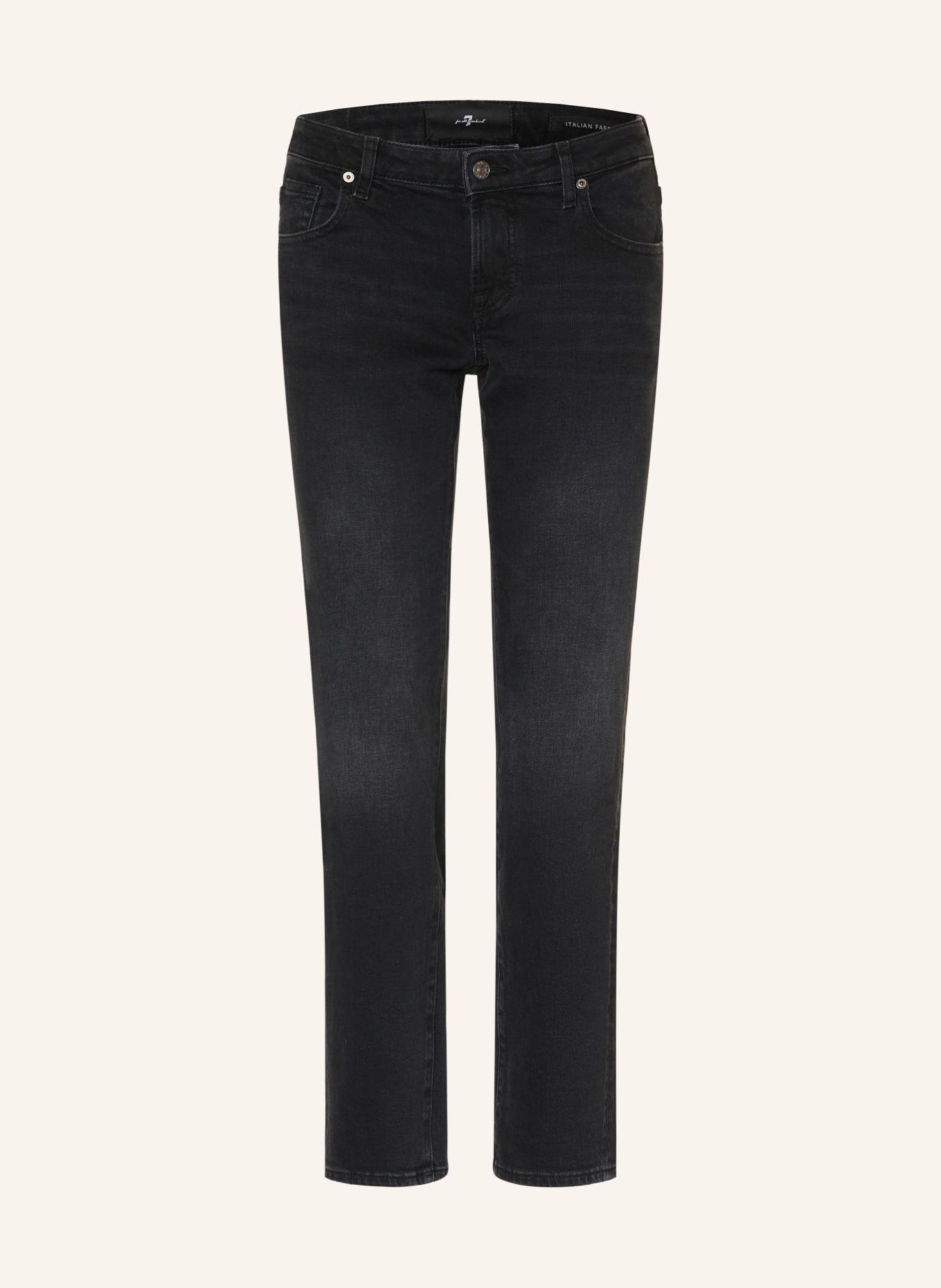 7 for all mankind Straight Jeans LOW CIGARETTE: 43V AFTERDARK