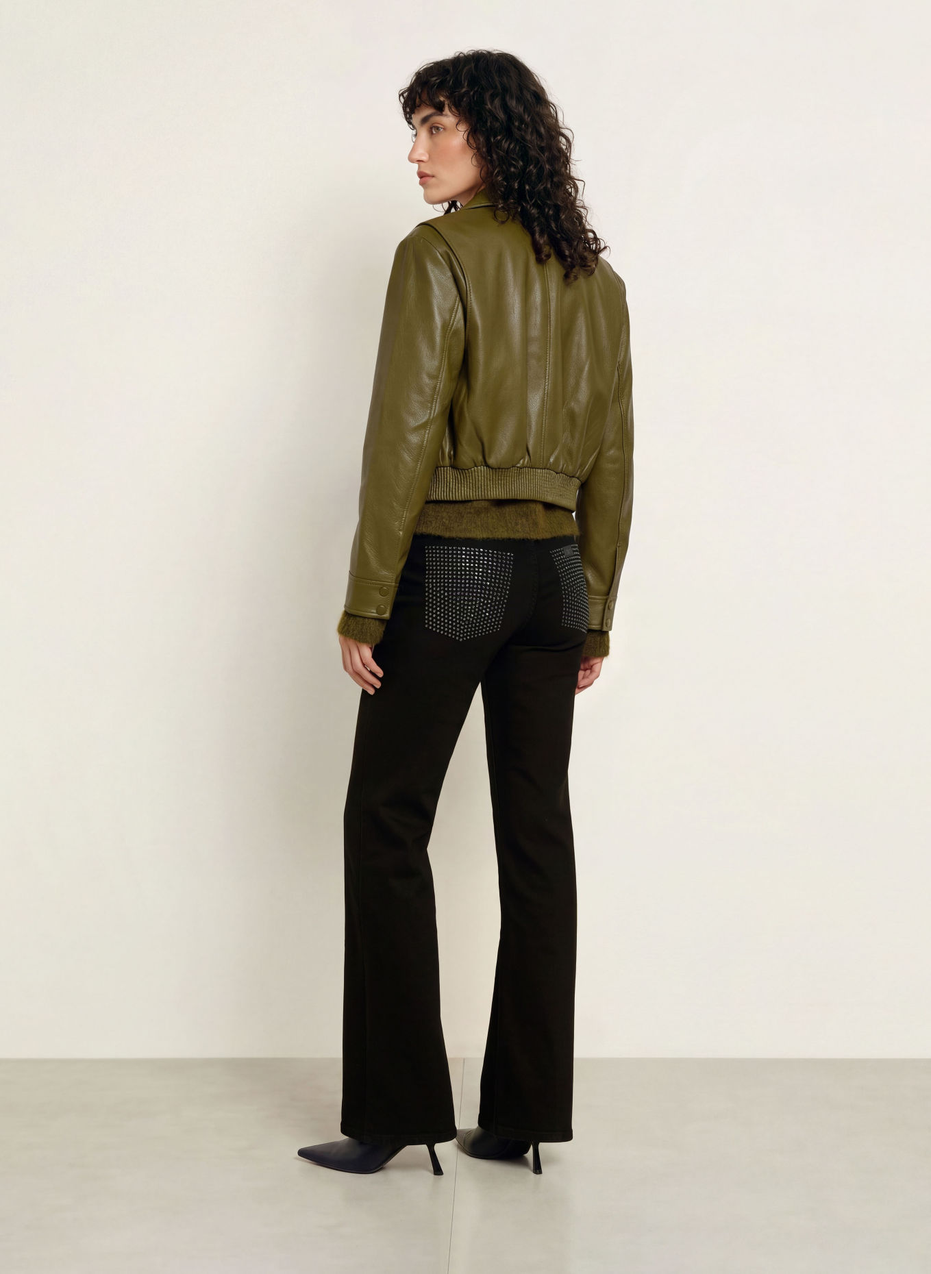 7 for all mankind Wide Leg Jeans LOTTA TAILORLESS mit Schmucksteinen: 45M SHINESTONE
