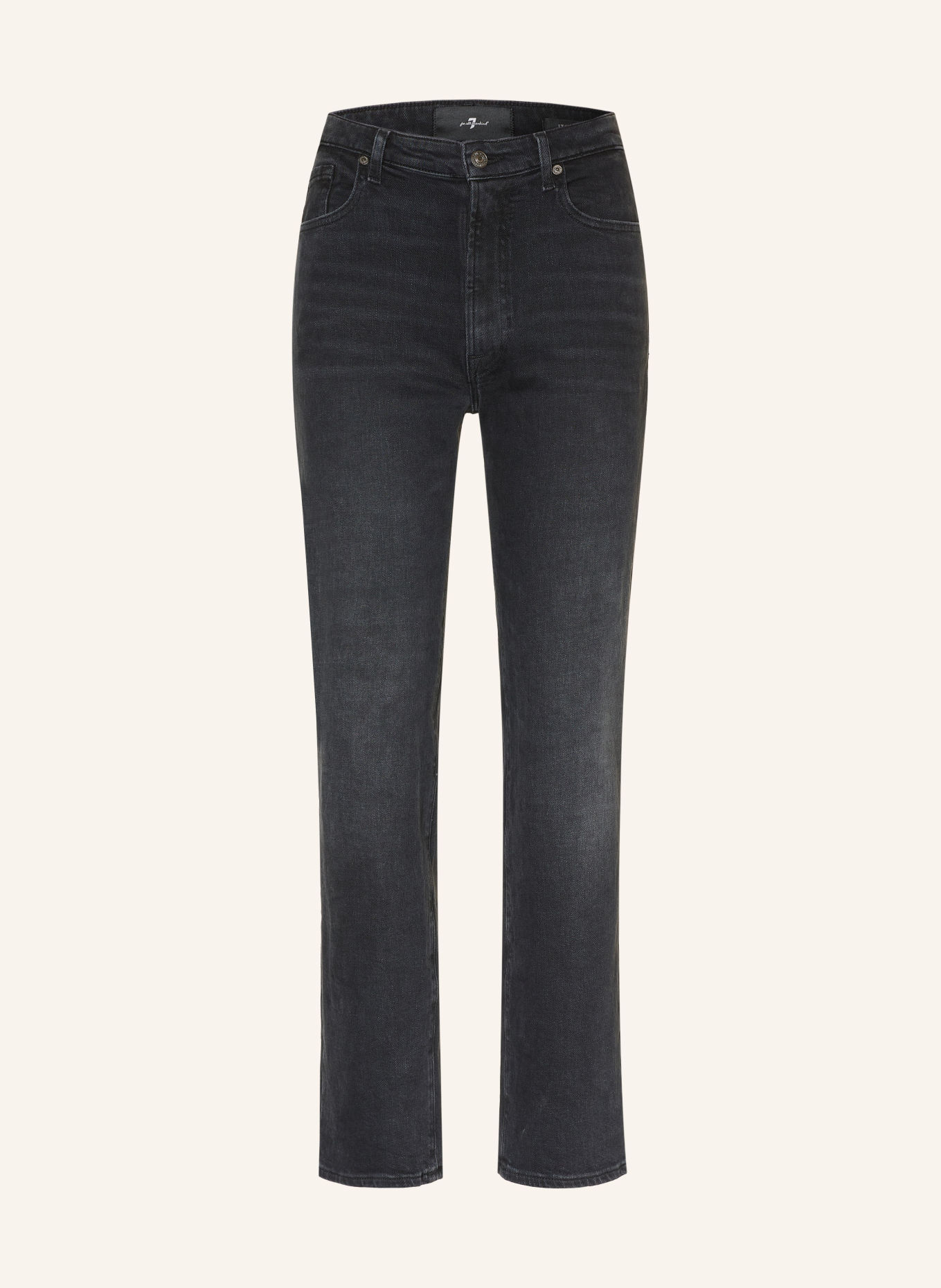 7 for all mankind Jeansy straight HIGH RISE: 43V AFTERDARK