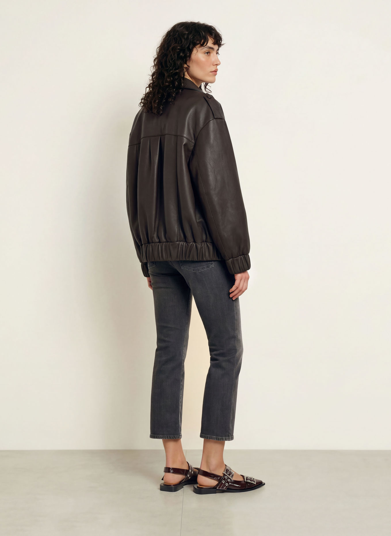 7 for all mankind Bootcut jeans CROPPED BOOT: 45O BLACKOUT