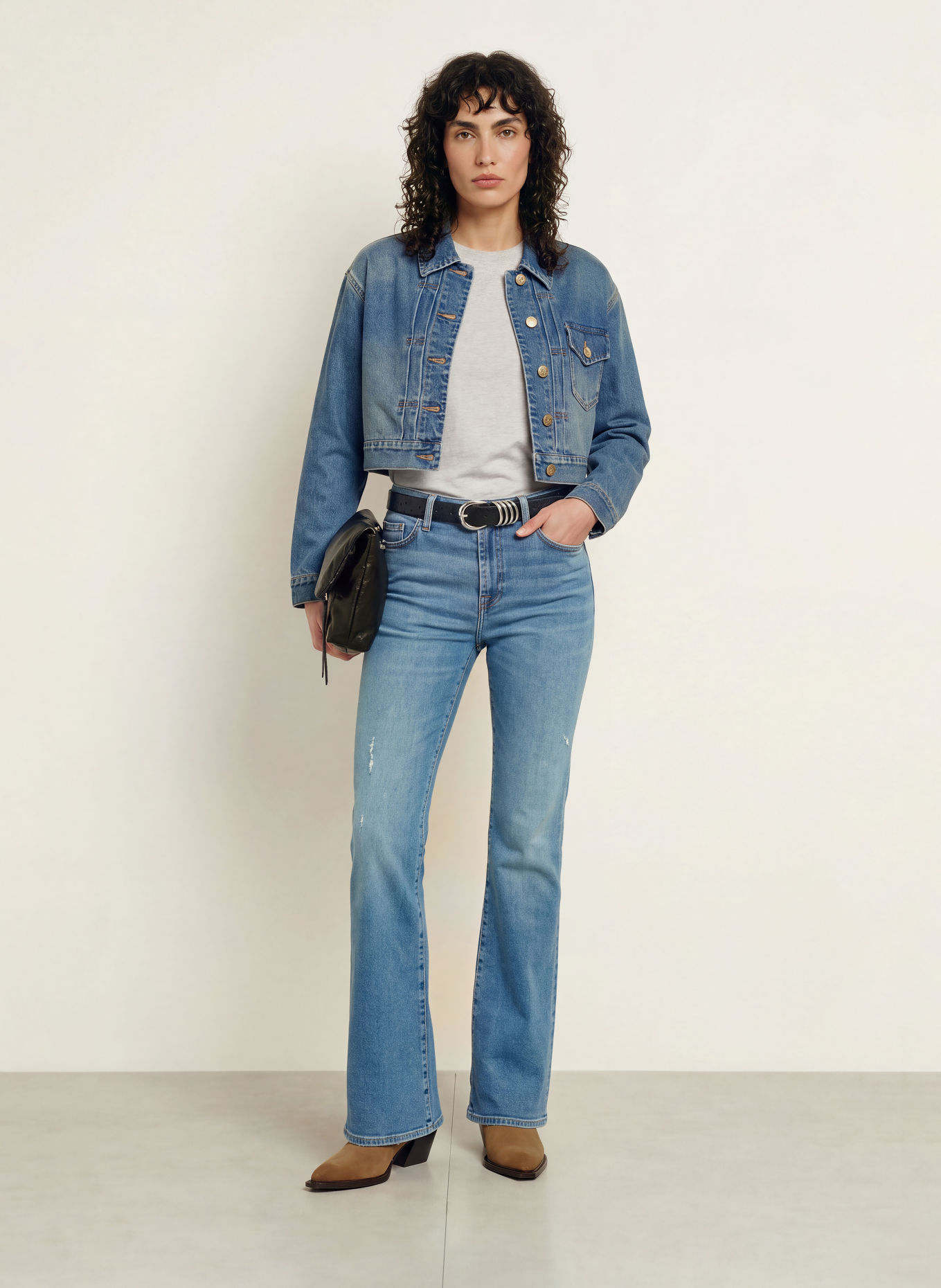7 for all mankind LISHA Flared jeans: 45H WAVEBREAK