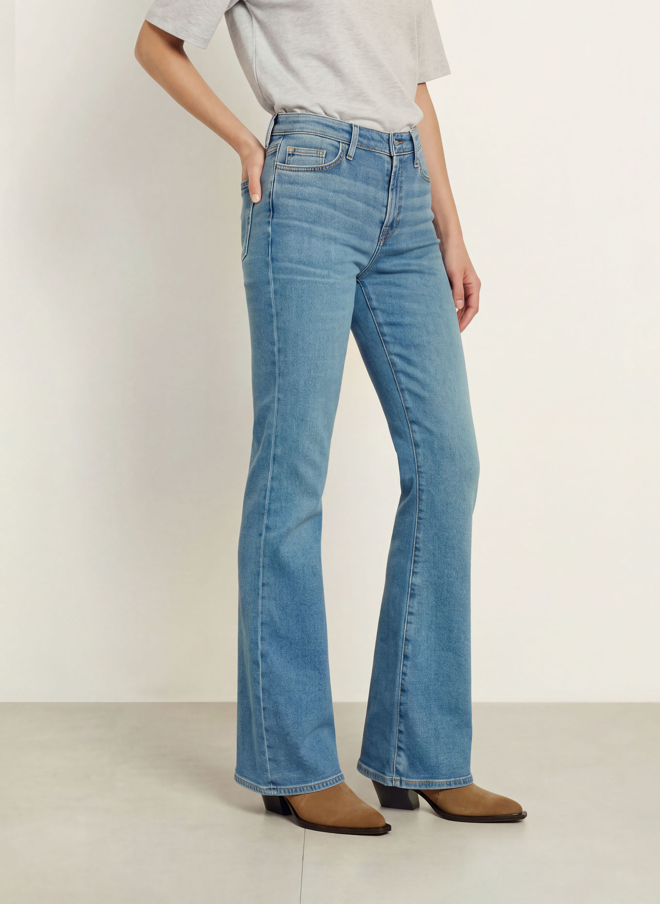 7 for all mankind LISHA Flared jeans: 45H WAVEBREAK