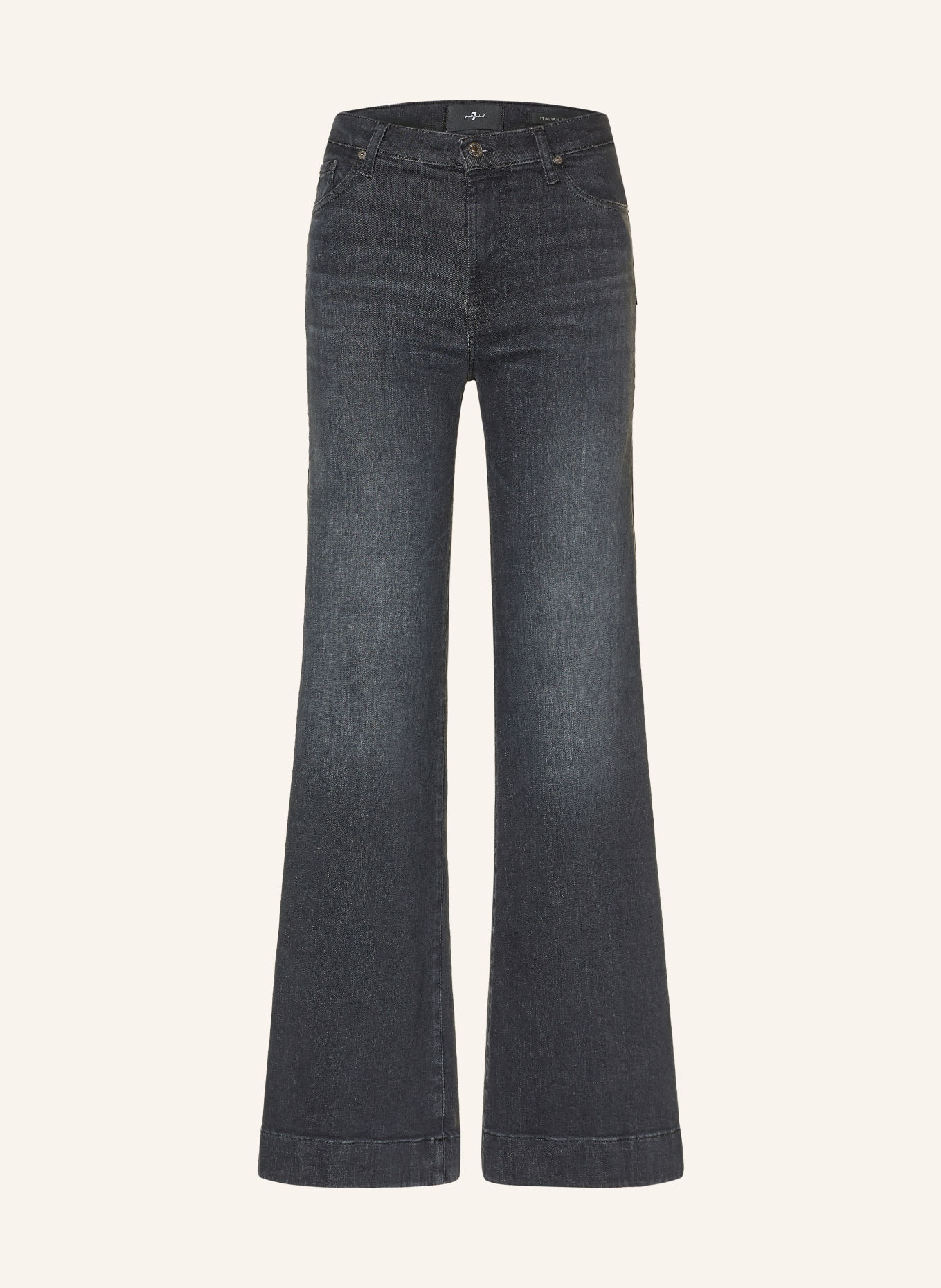 7 for all mankind Bootcut jeans MODERN DOJO: 45O BLACKOUT