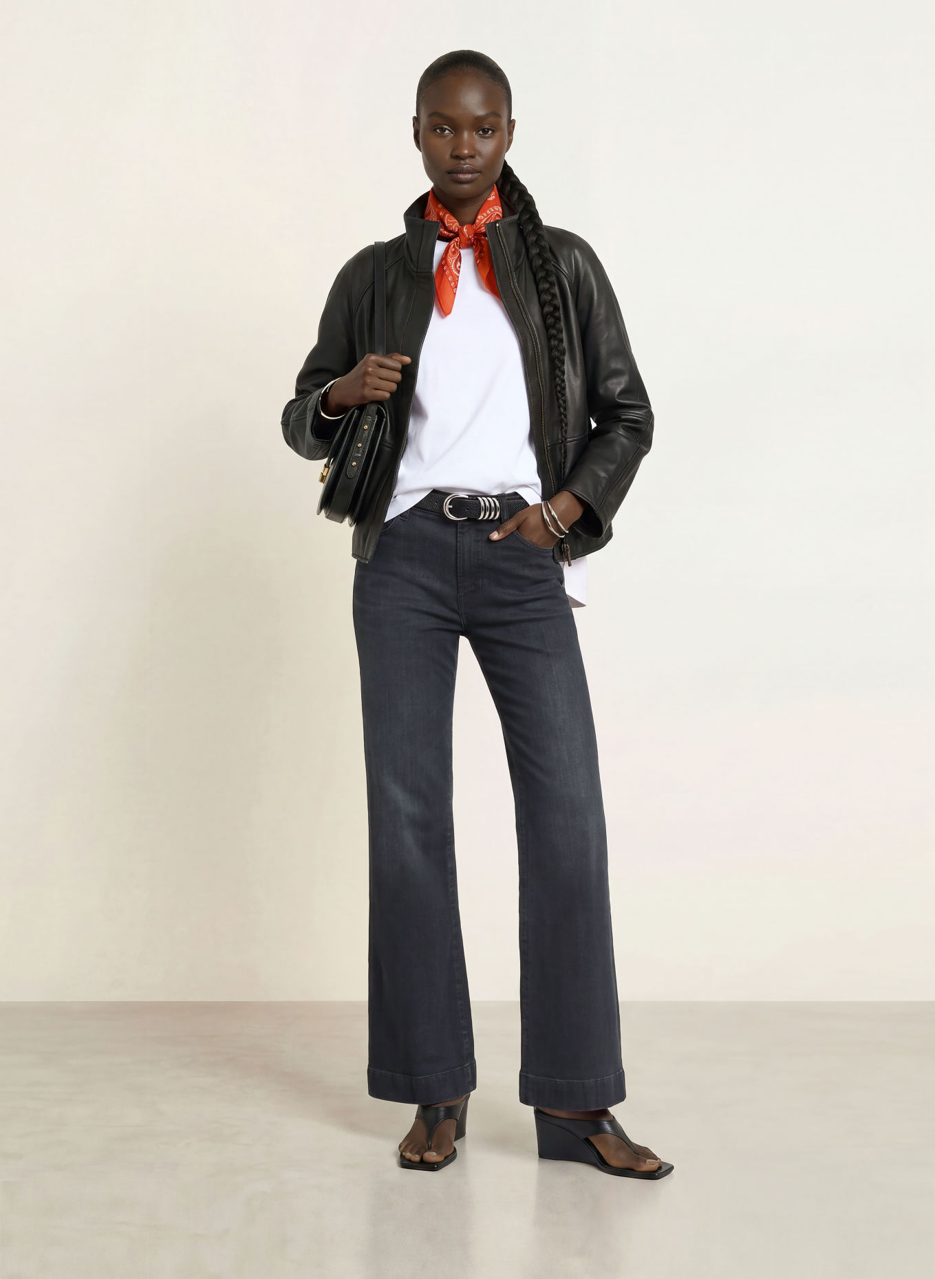 7 for all mankind Bootcut jeans MODERN DOJO: 45O BLACKOUT