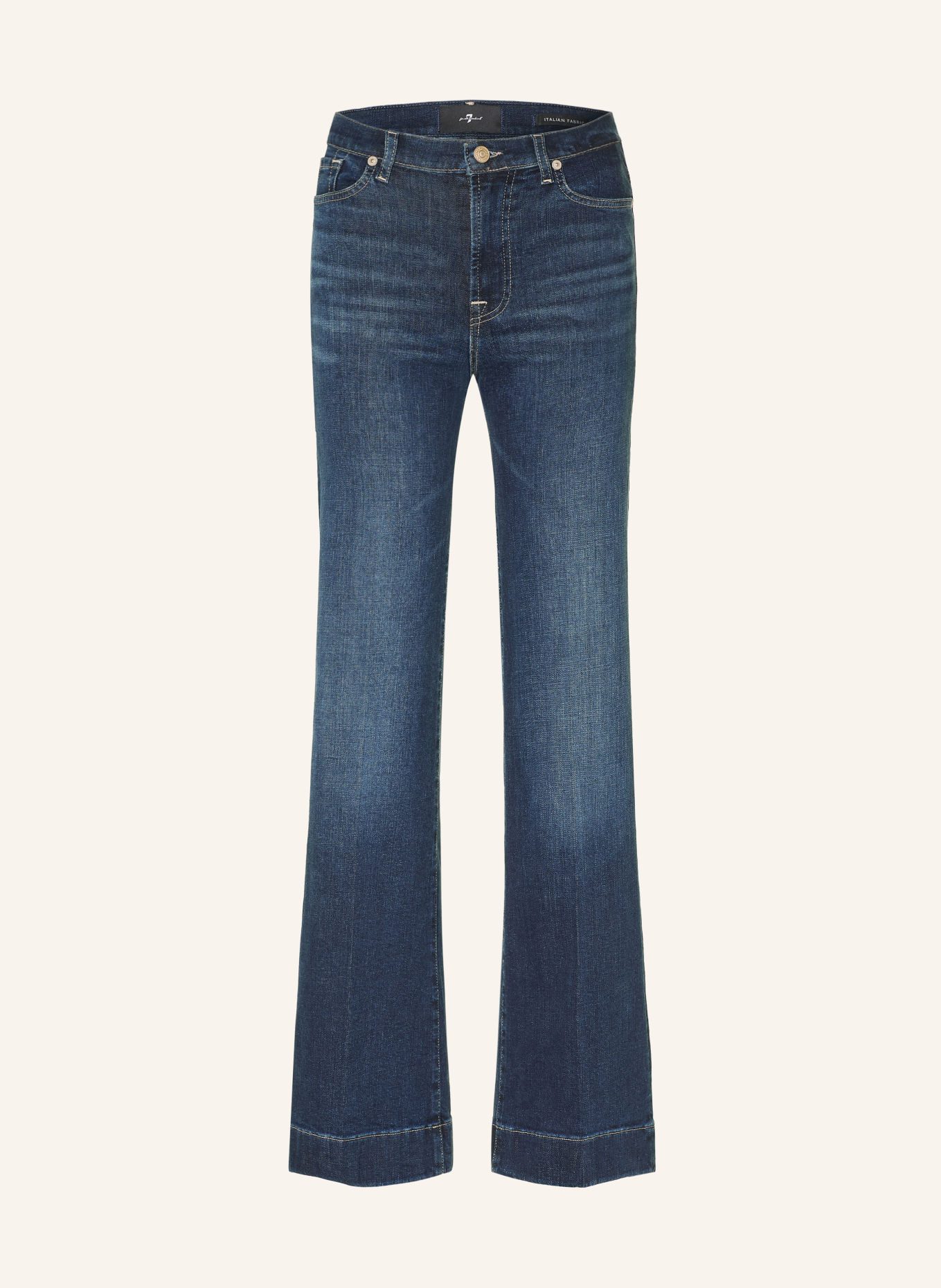 7 for all mankind Wide Leg Jeans MODERN DOJO: 45S DEEPNIGHT