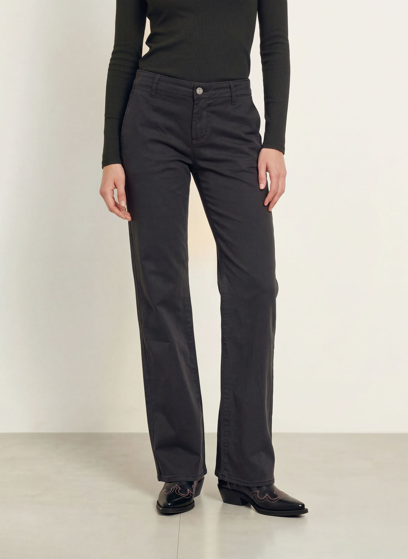 7 for all mankind TESS Chinos: DARK BLUE