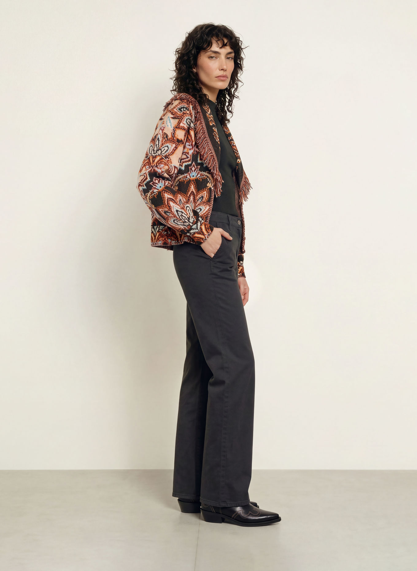 7 for all mankind TESS Chinos: DARK BLUE