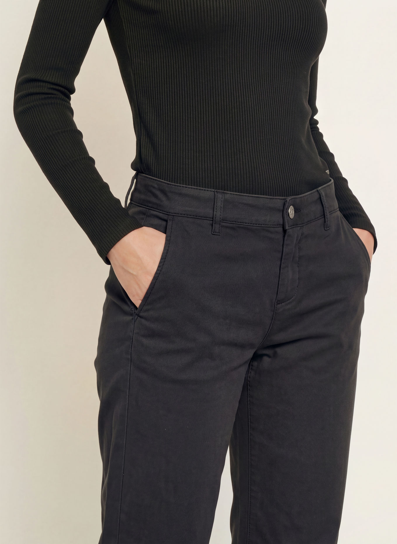 7 for all mankind TESS Chinos: DARK BLUE