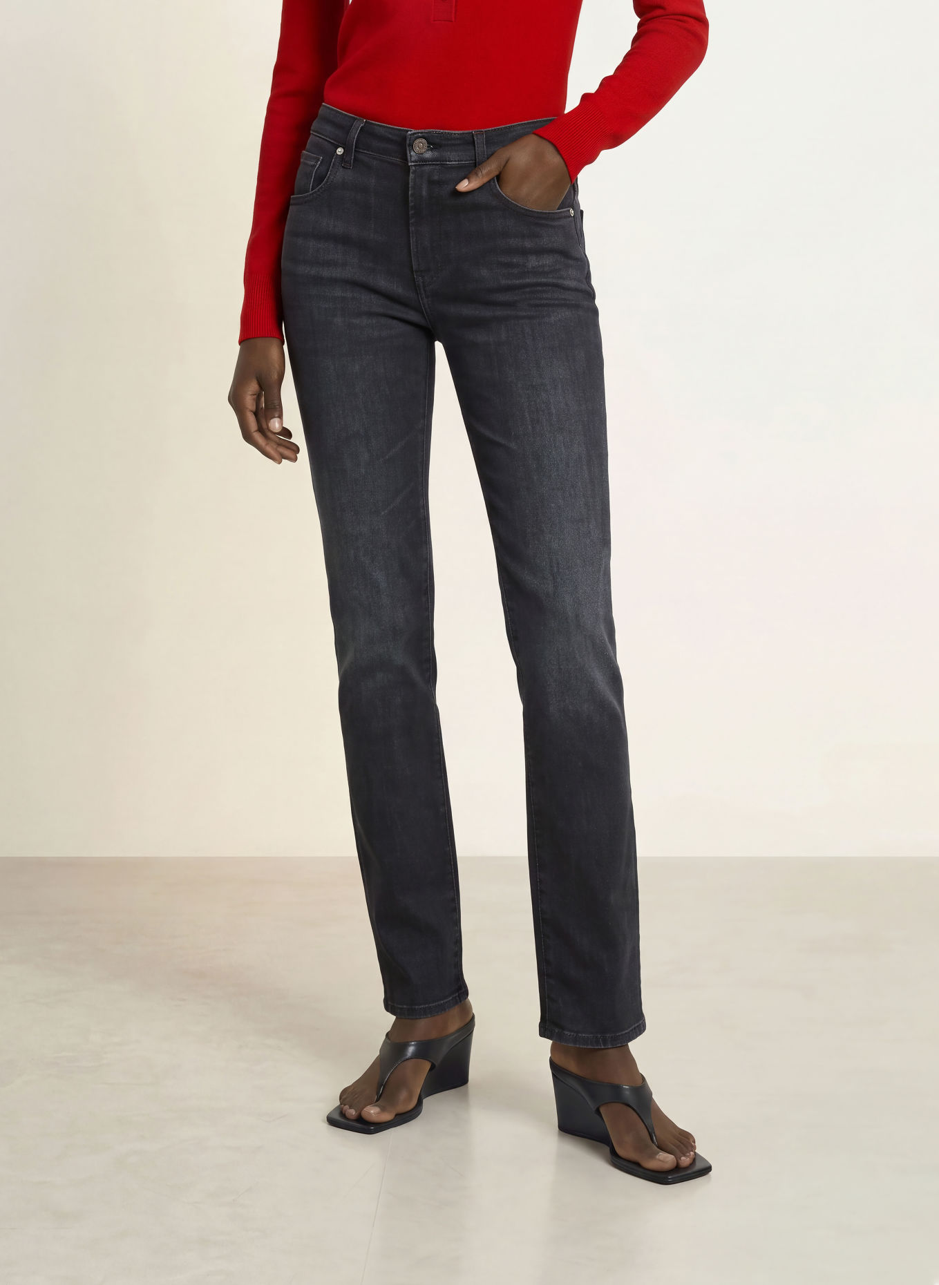 7 for all mankind Jeans THE SLIM: 45O BLACKOUT