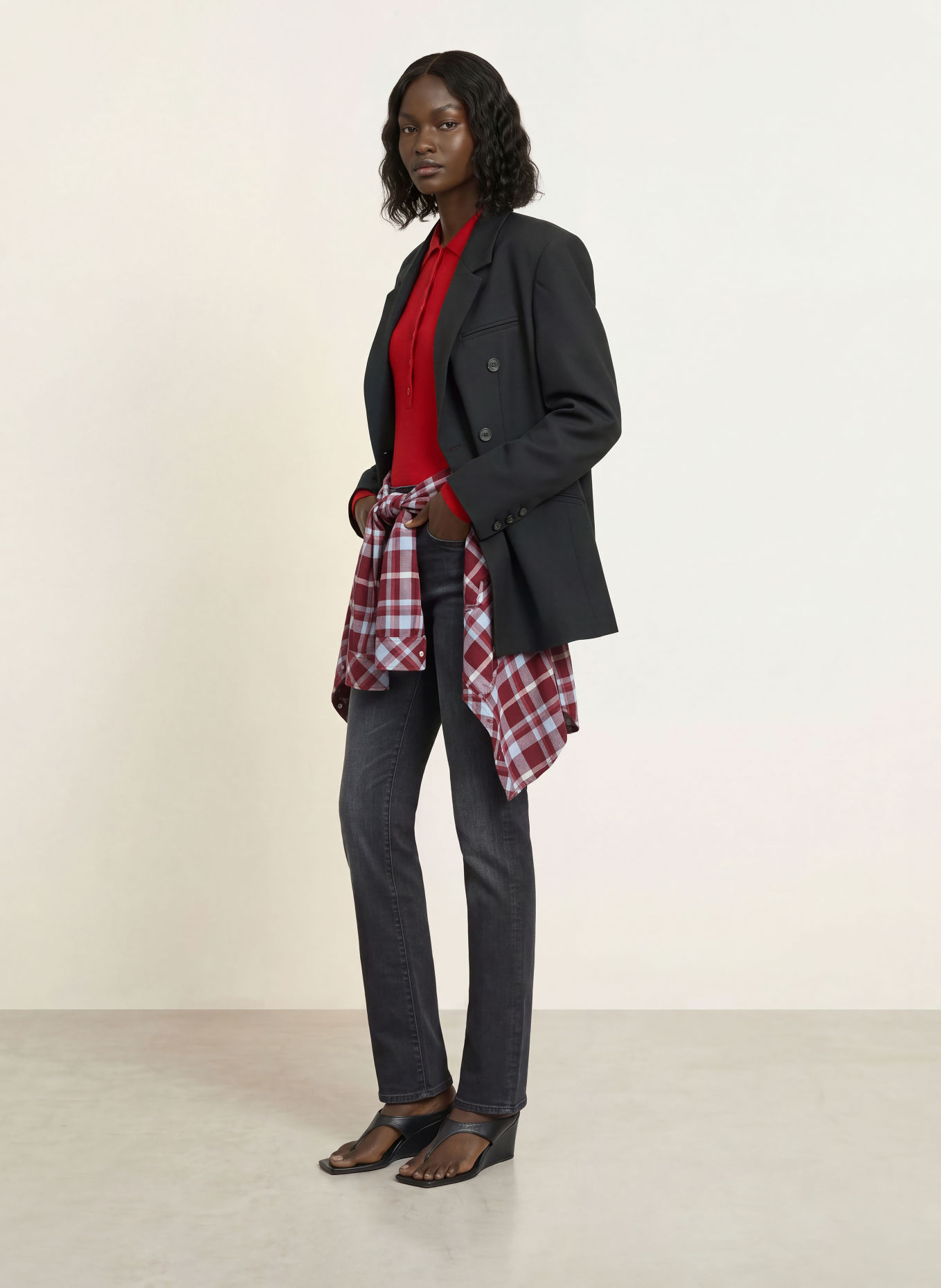 7 for all mankind Jeans THE SLIM: 45O BLACKOUT