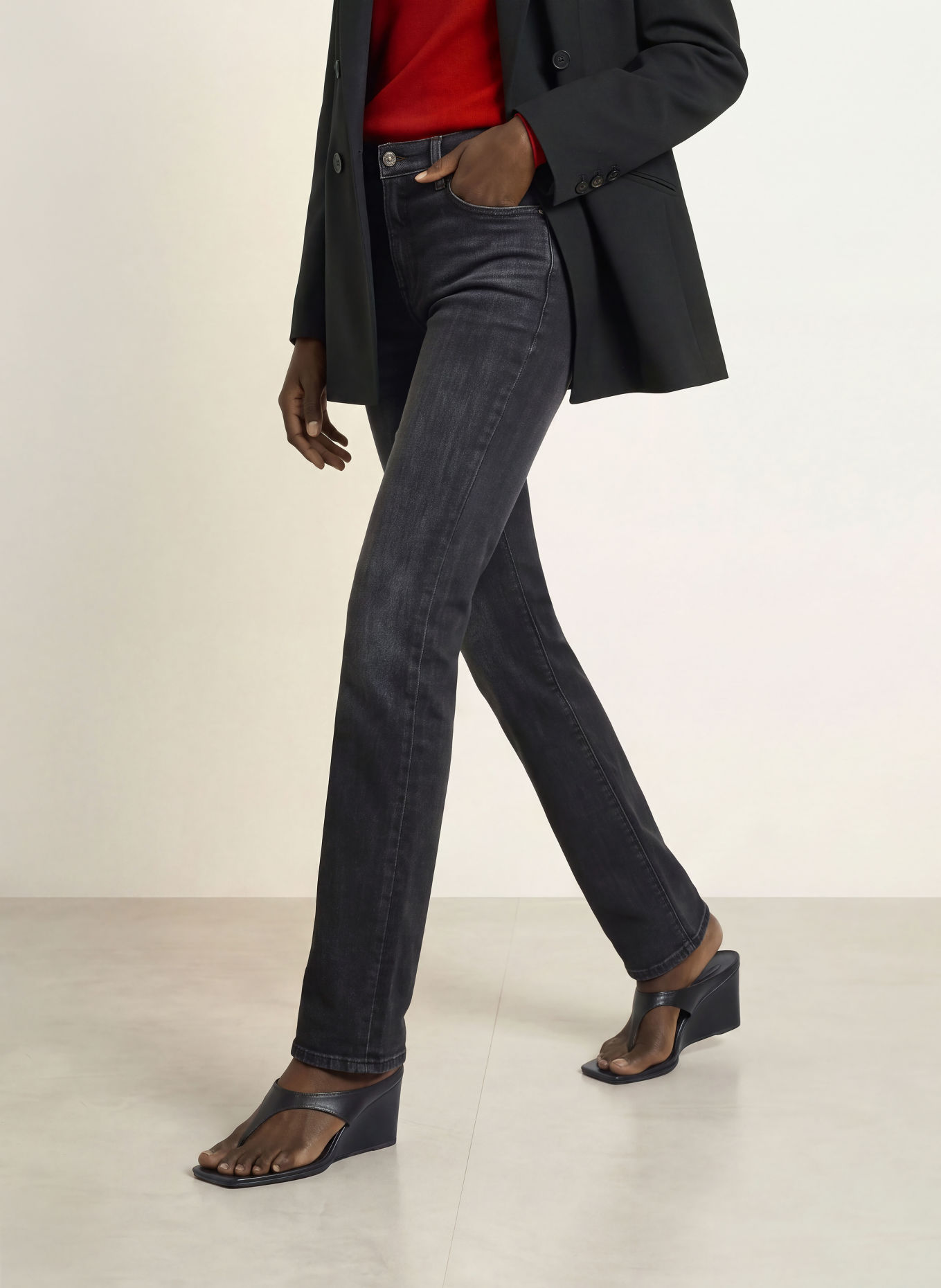 7 for all mankind Jeans THE SLIM: 45O BLACKOUT