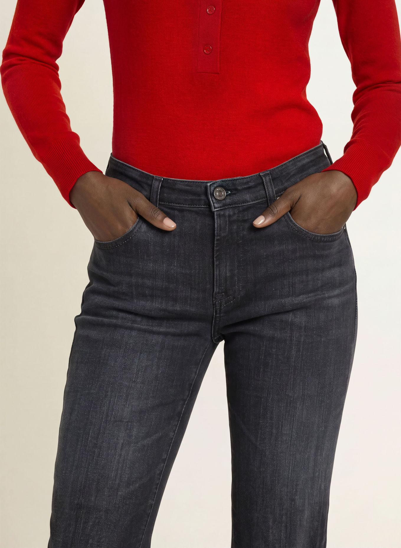 7 for all mankind Jeans THE SLIM: 45O BLACKOUT