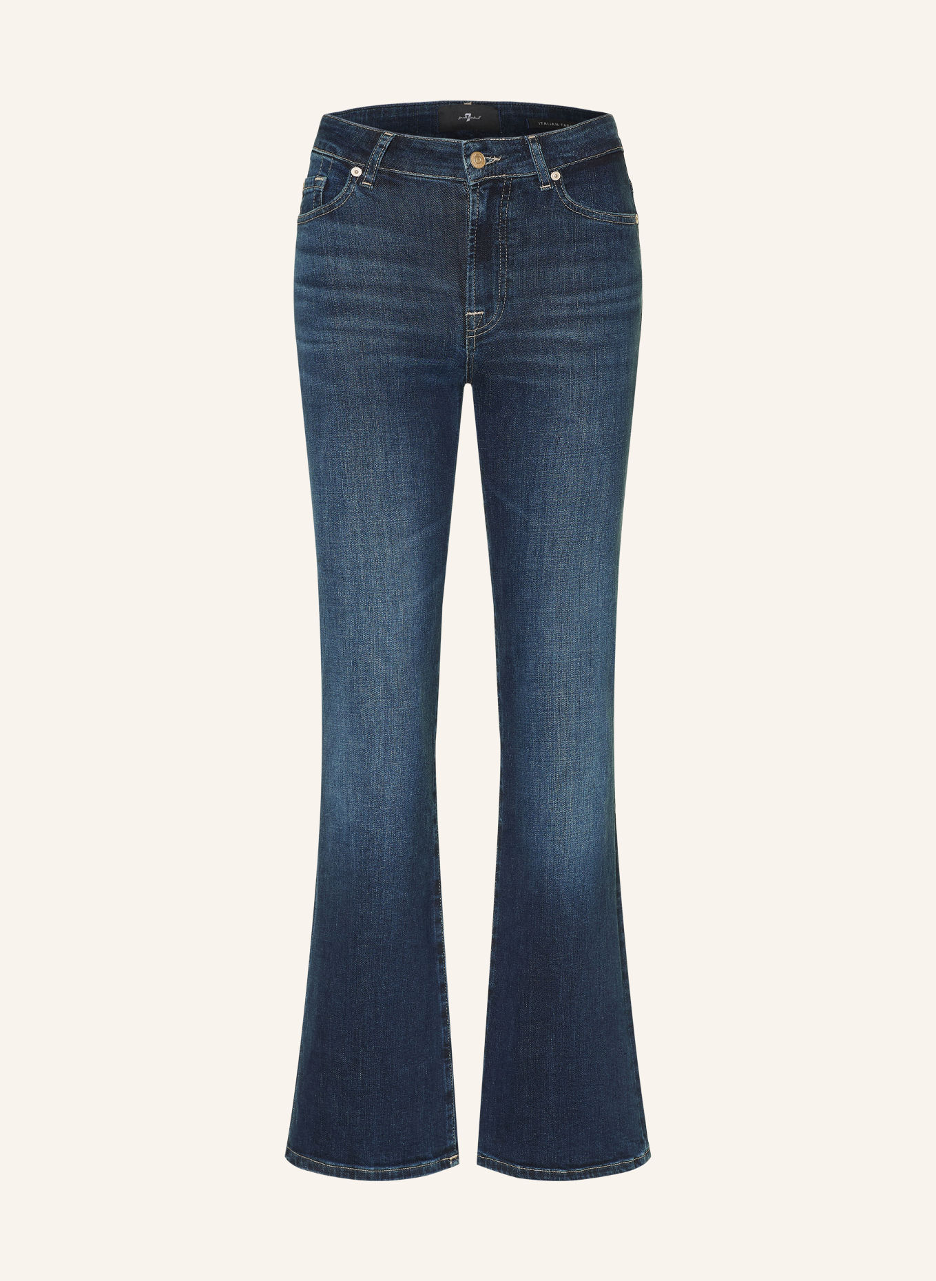7 for all mankind Bootcut jeans THE LEGGY BOOTCUT: 45S DEEPNIGHT