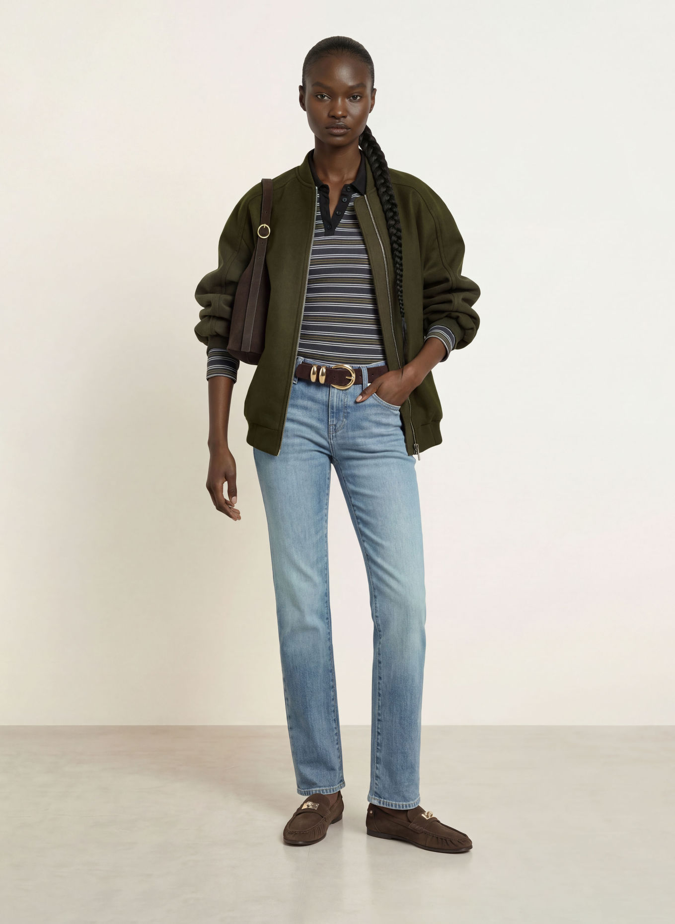 7 for all mankind Jean droit LOW CIGARETTE: 43Z FROSTBITE