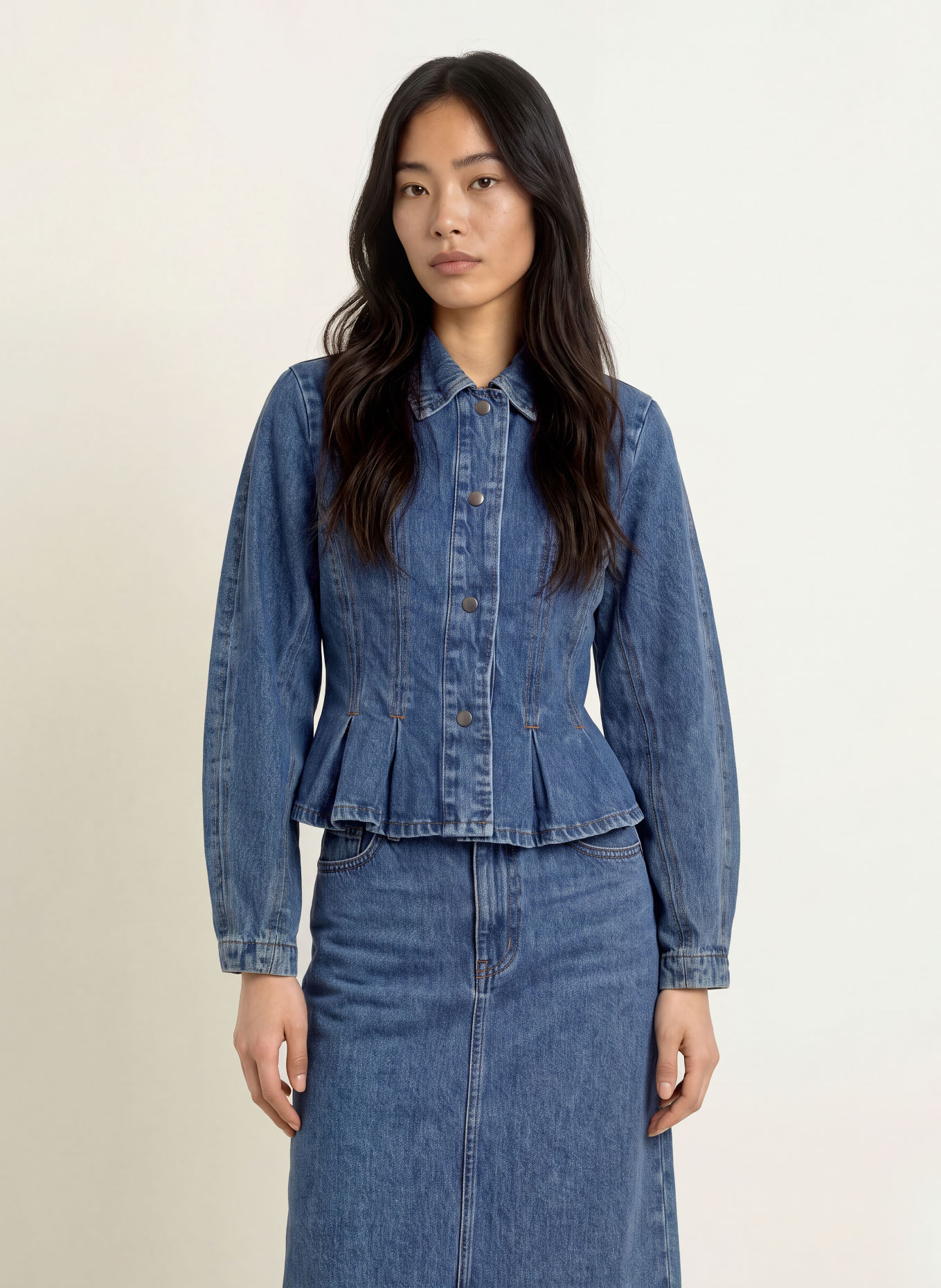 NEO NOIR Jeansjakke RIVORA: 140 Blue