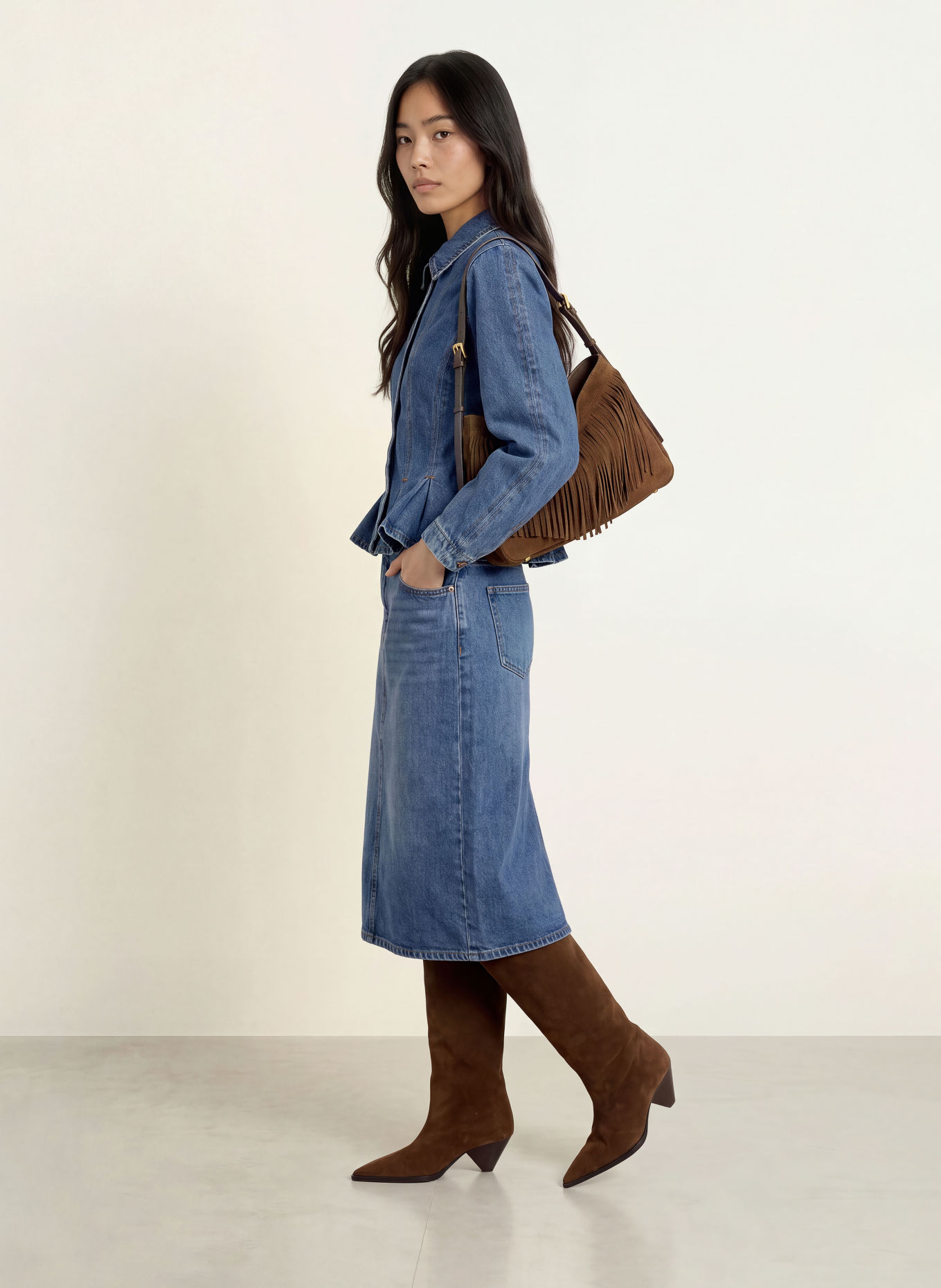 NEO NOIR Jeansjakke RIVORA: 140 Blue