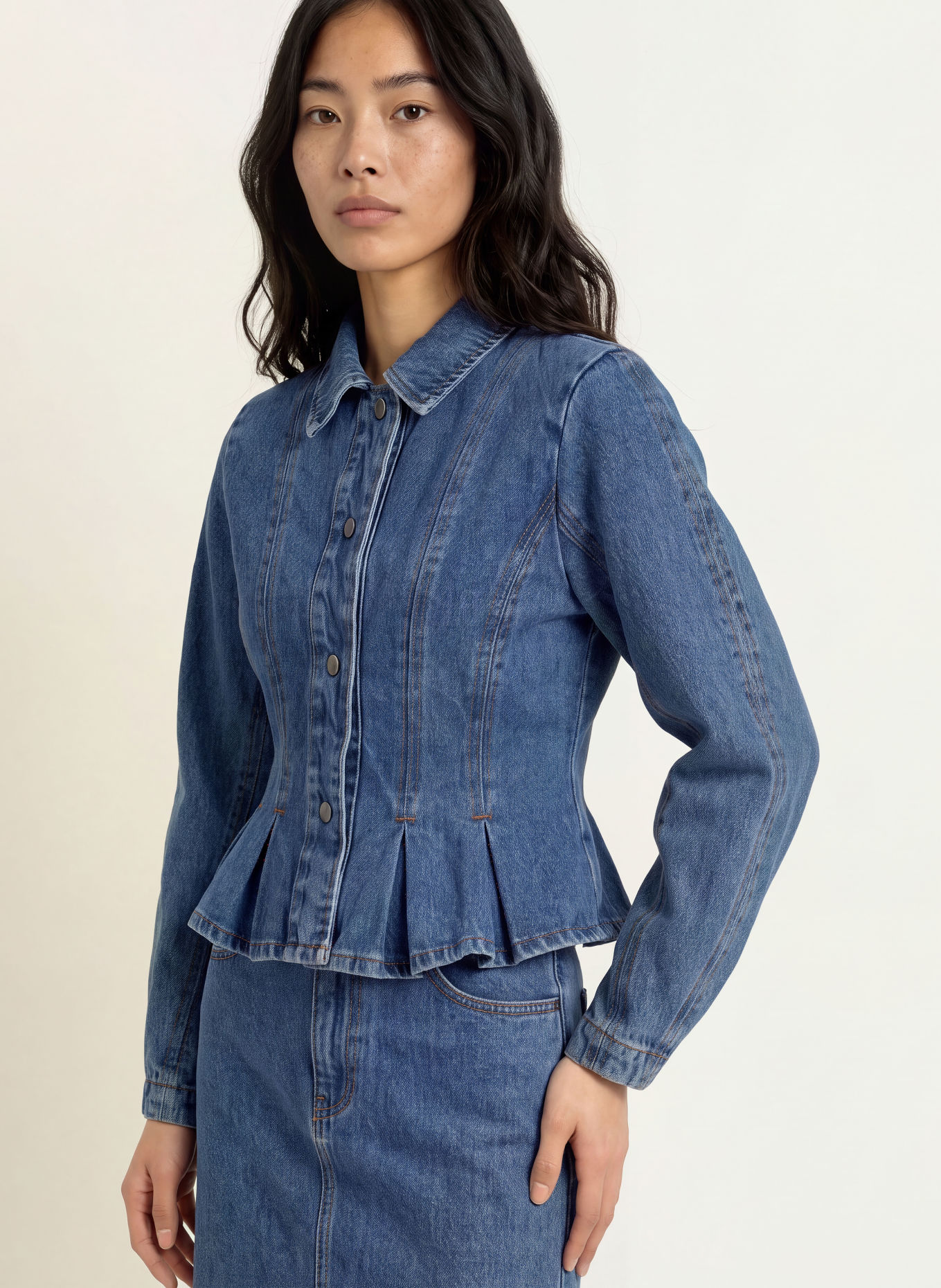 NEO NOIR Jeansjakke RIVORA: 140 Blue