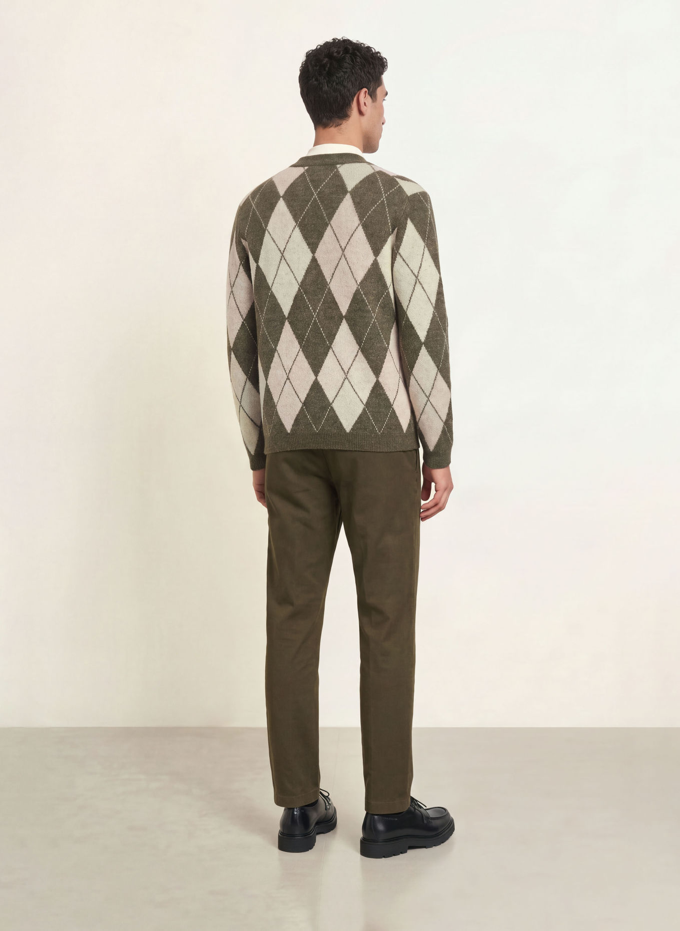 Marc O'Polo OSBY PLEATS Tapered Fit Chinos: BEIGE
