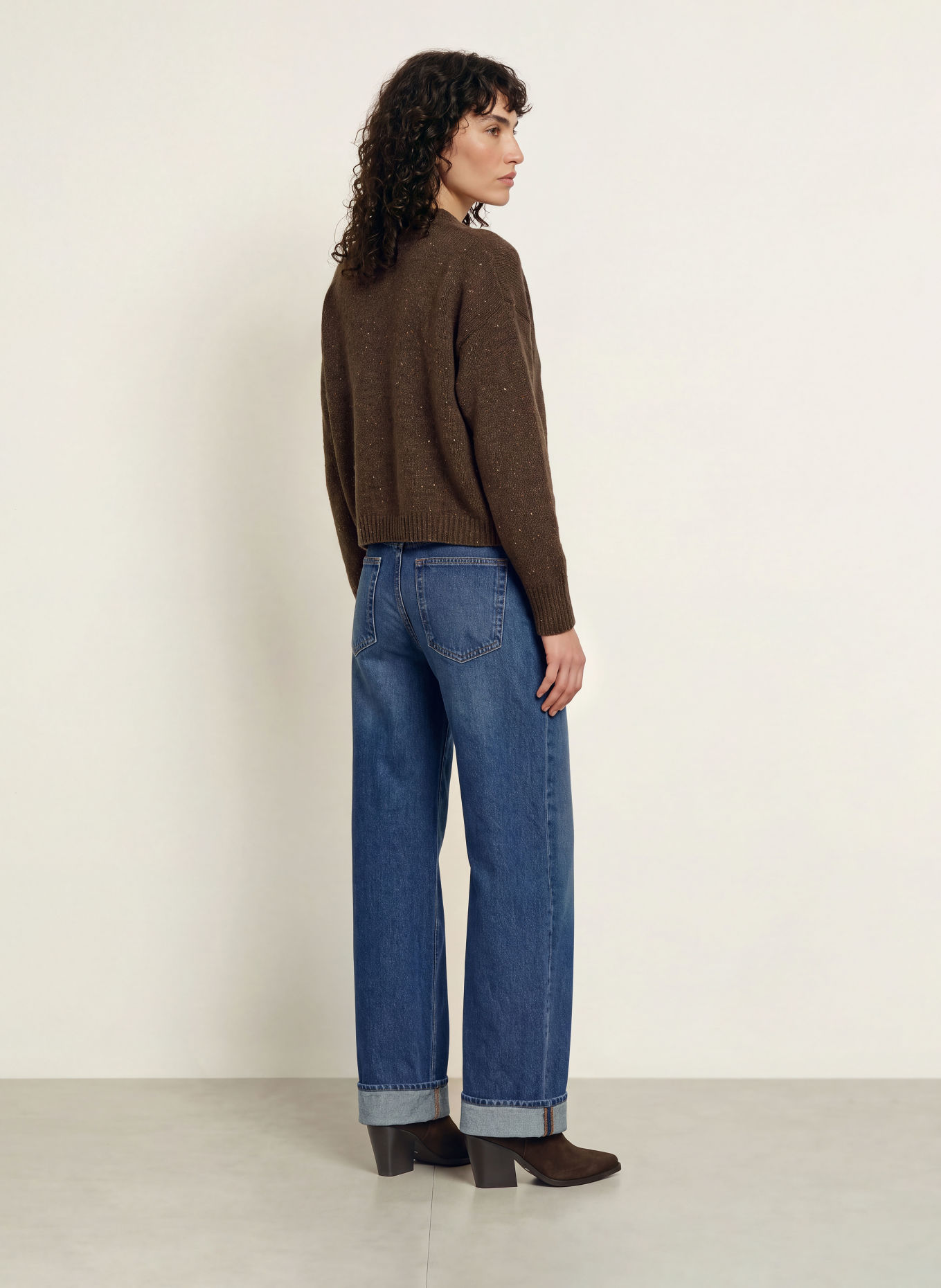 FRAME Cardigan: BROWN