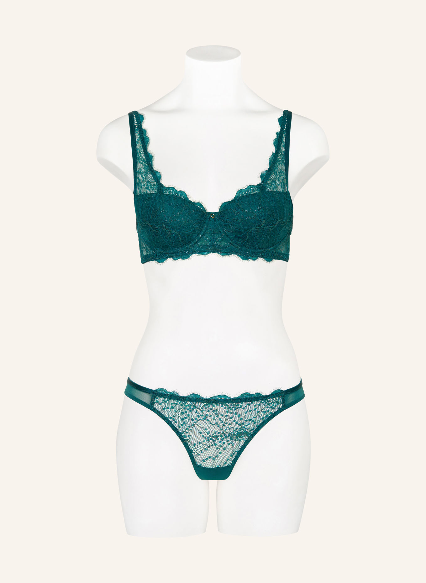 Triumph String AMOURETTE SPARKLE Thong: TEAL