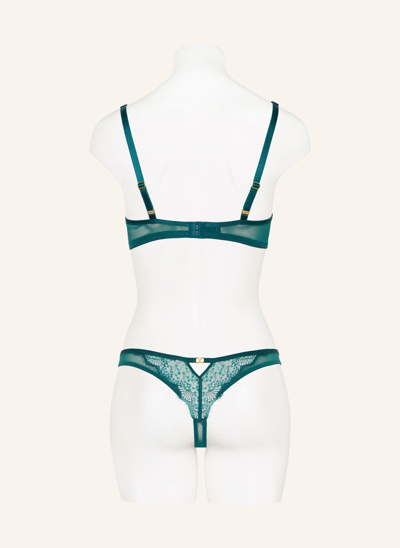 Triumph String AMOURETTE SPARKLE Thong: TEAL