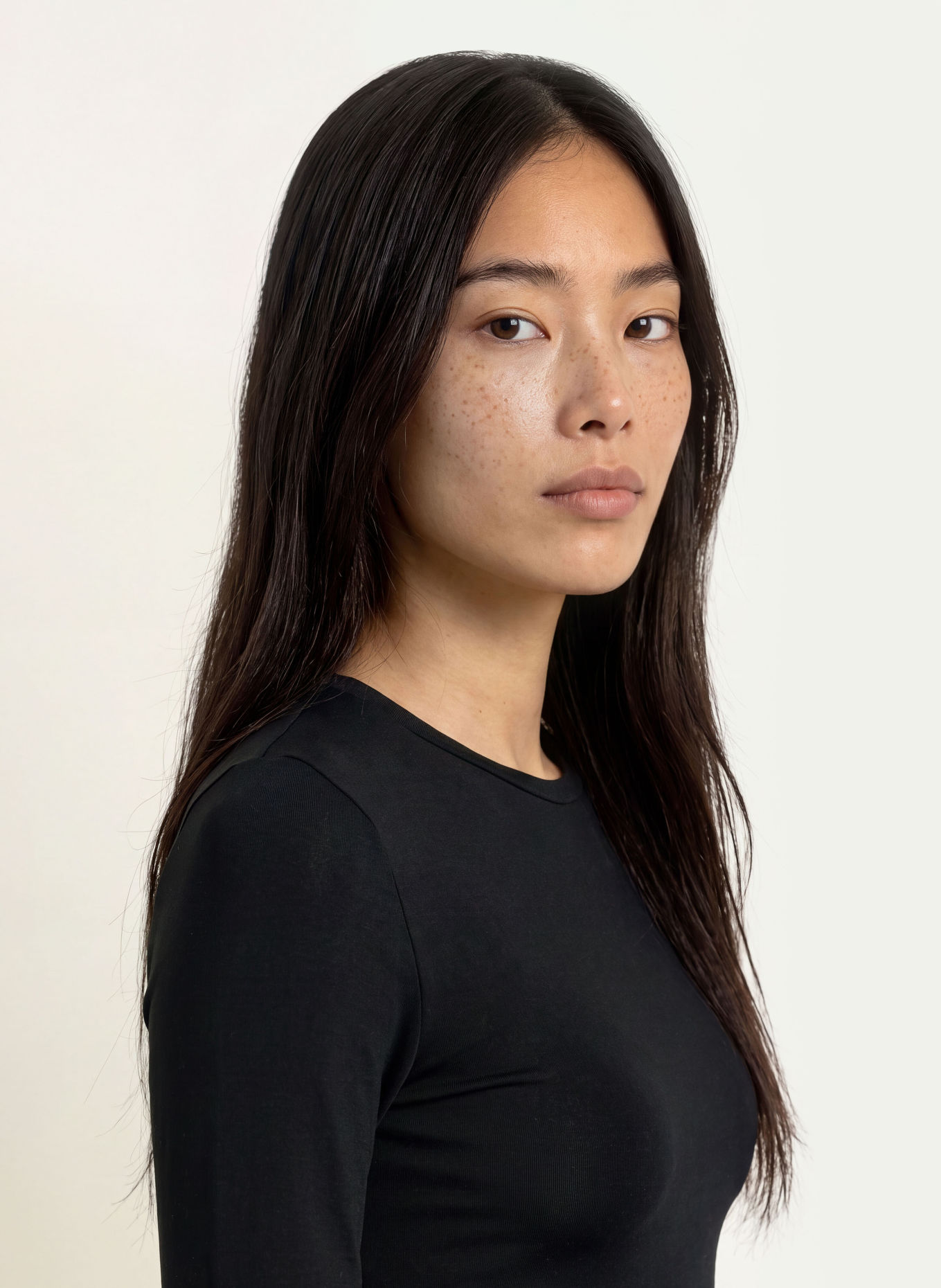 NINETY-9 CORE Long-sleeve shirt: BLACK