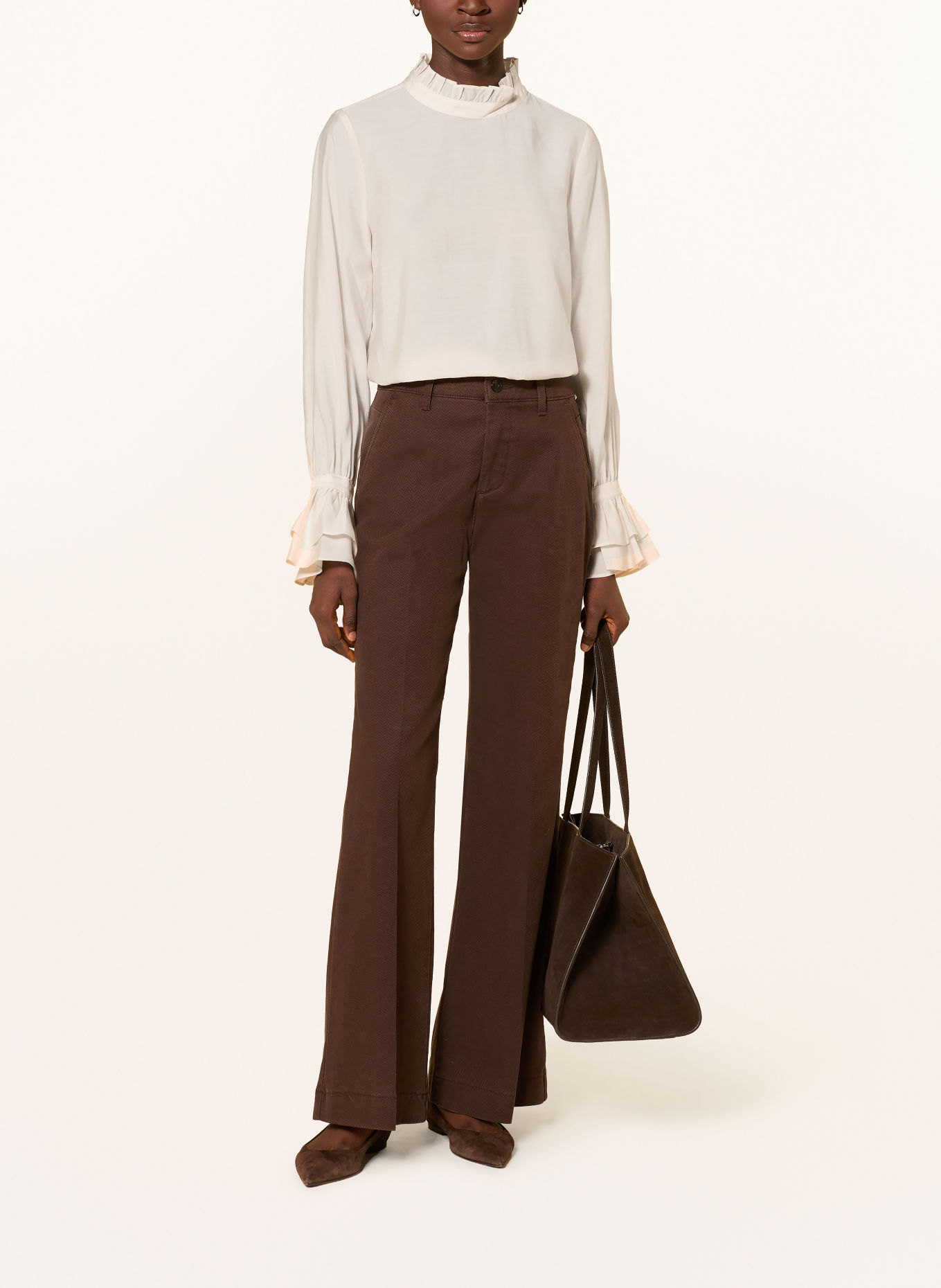 monari Blusenshirt: CREME