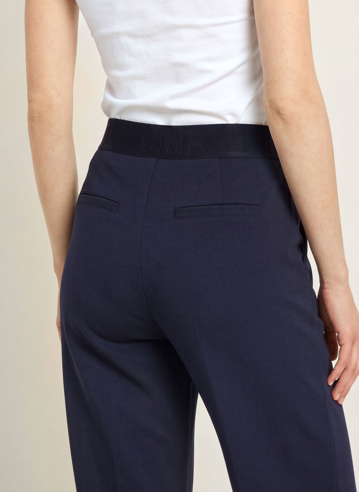 monari Wide-leg trousers: DARK BLUE