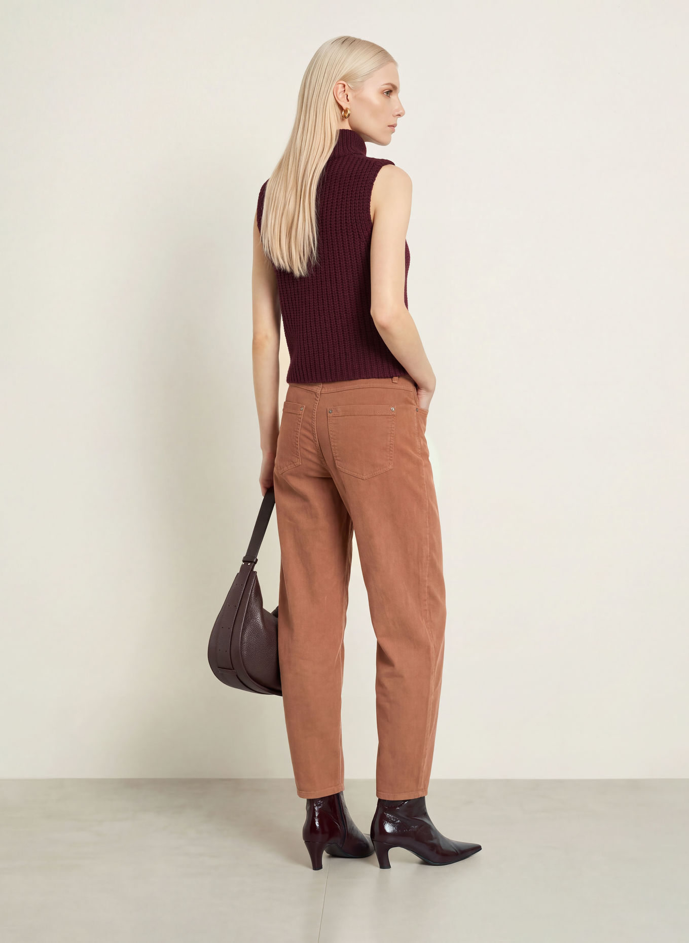 monari Corduroy pants: 552 tiramisu