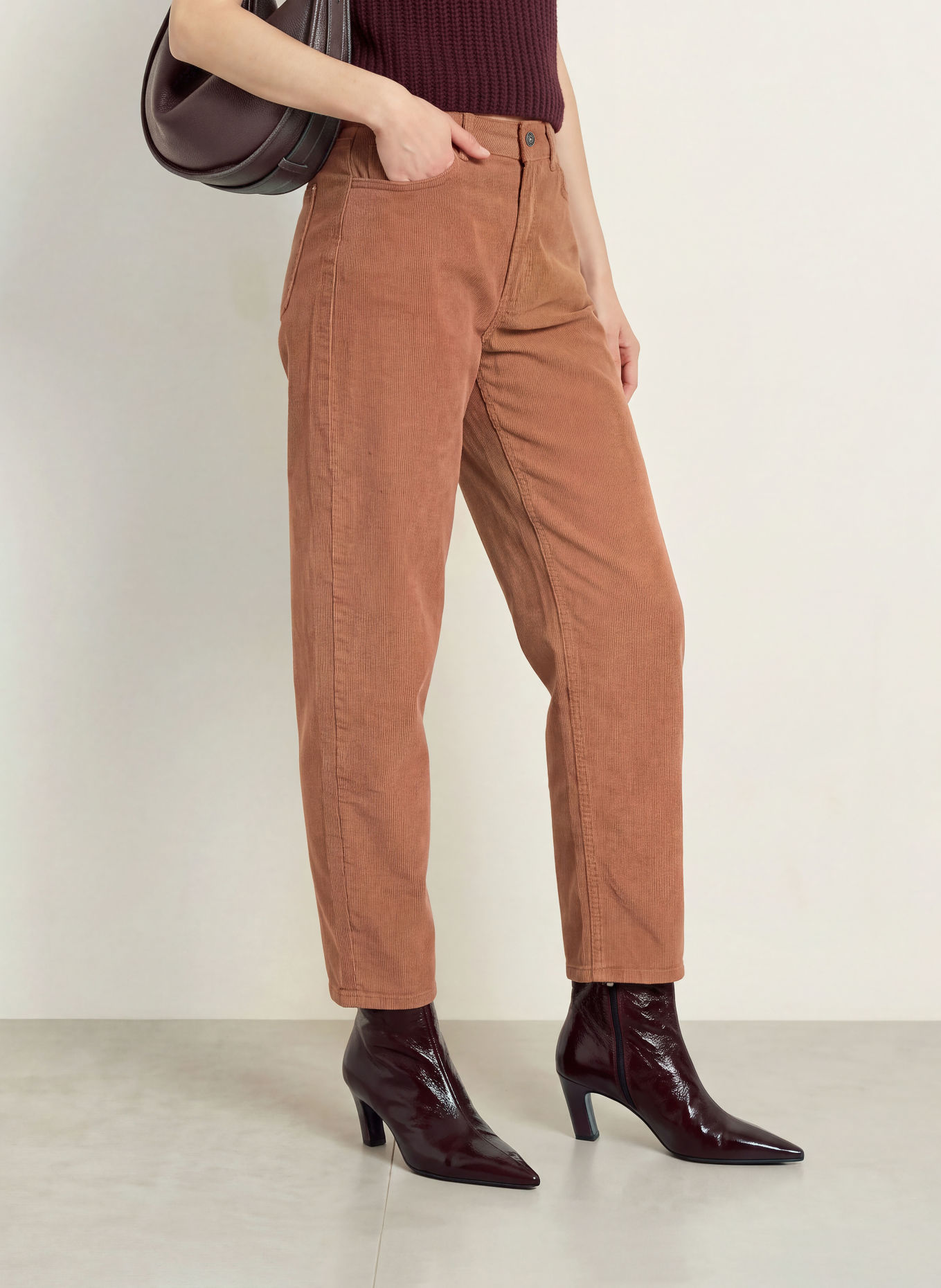 monari Corduroy pants: 552 tiramisu
