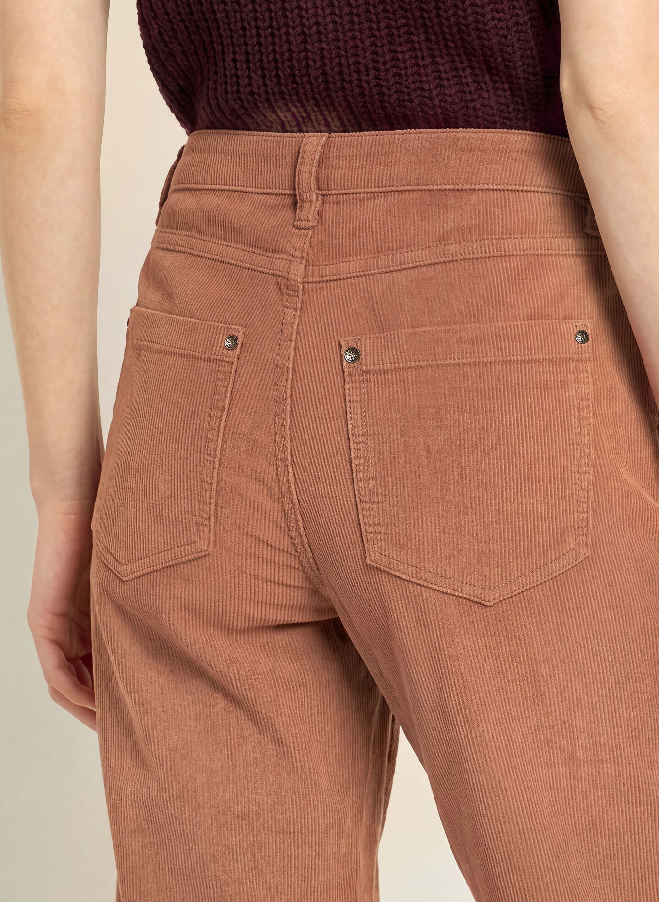 monari Corduroy pants: 552 tiramisu