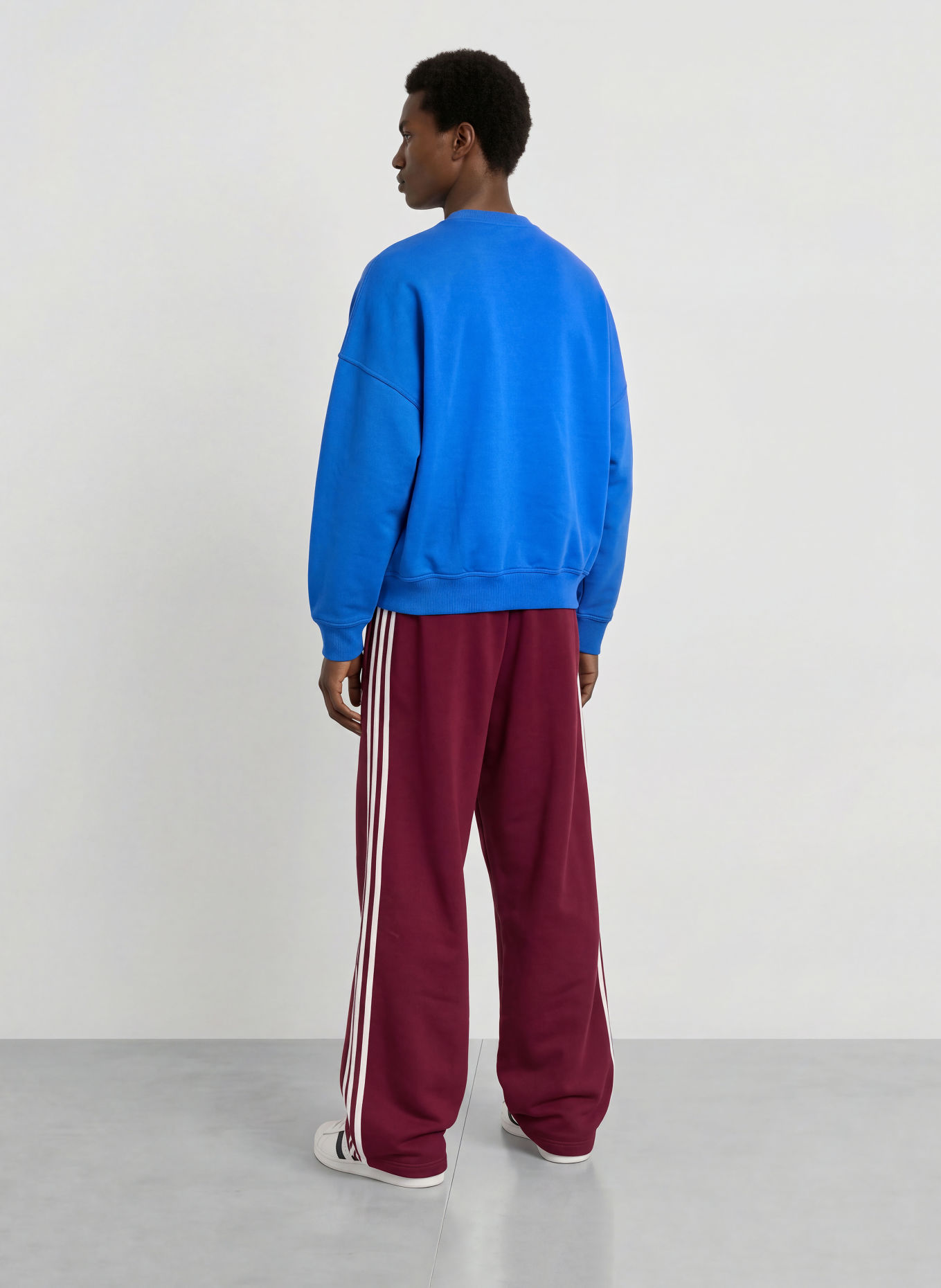 adidas Originals Sweatpants ADISIGNATURE 3 STRIPES: DUNKELROT / WEISS