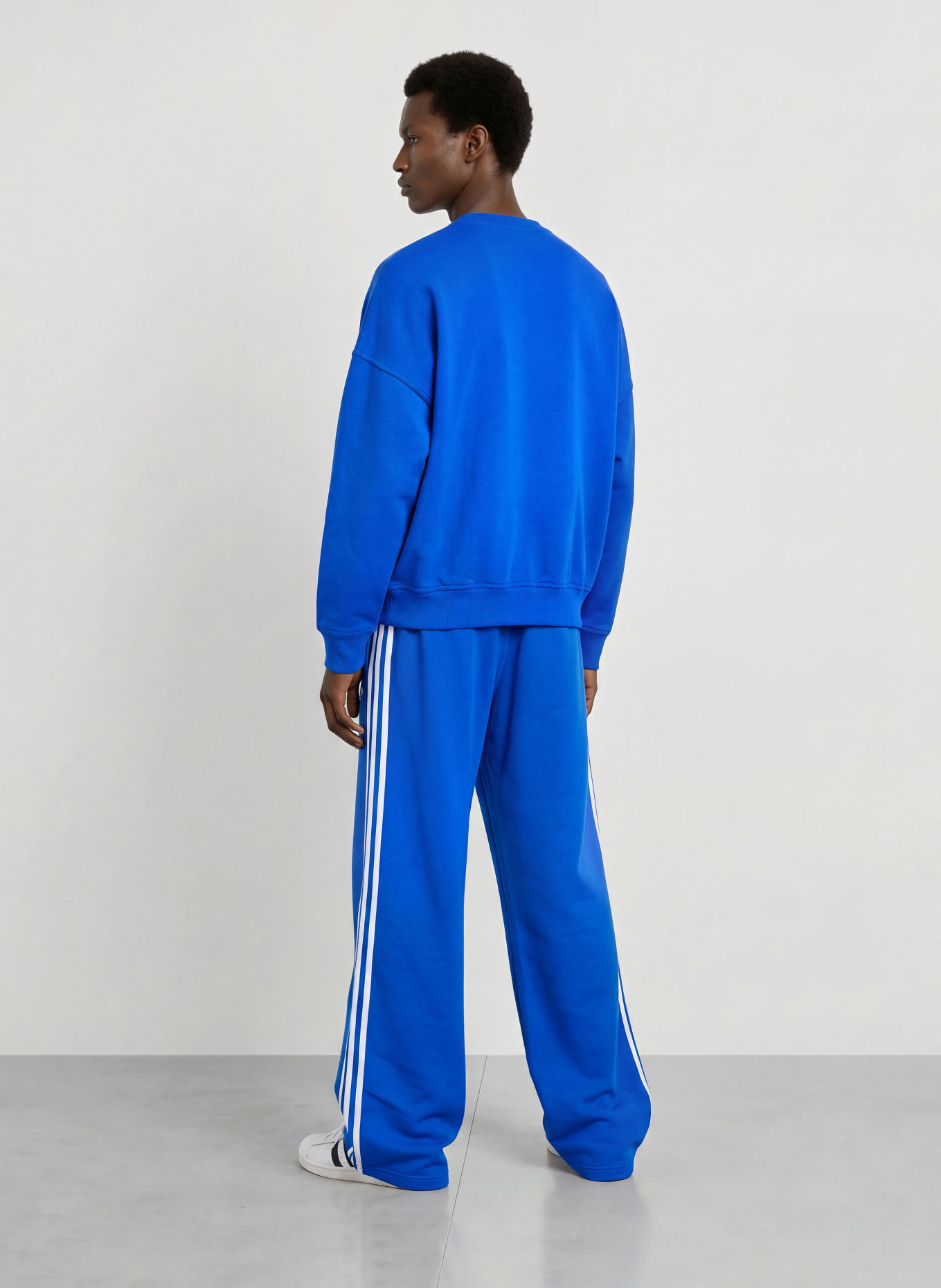 adidas Originals Sweatpants ADISIGNATURE 3STREIFEN: DUNKELBLAU / WEISS
