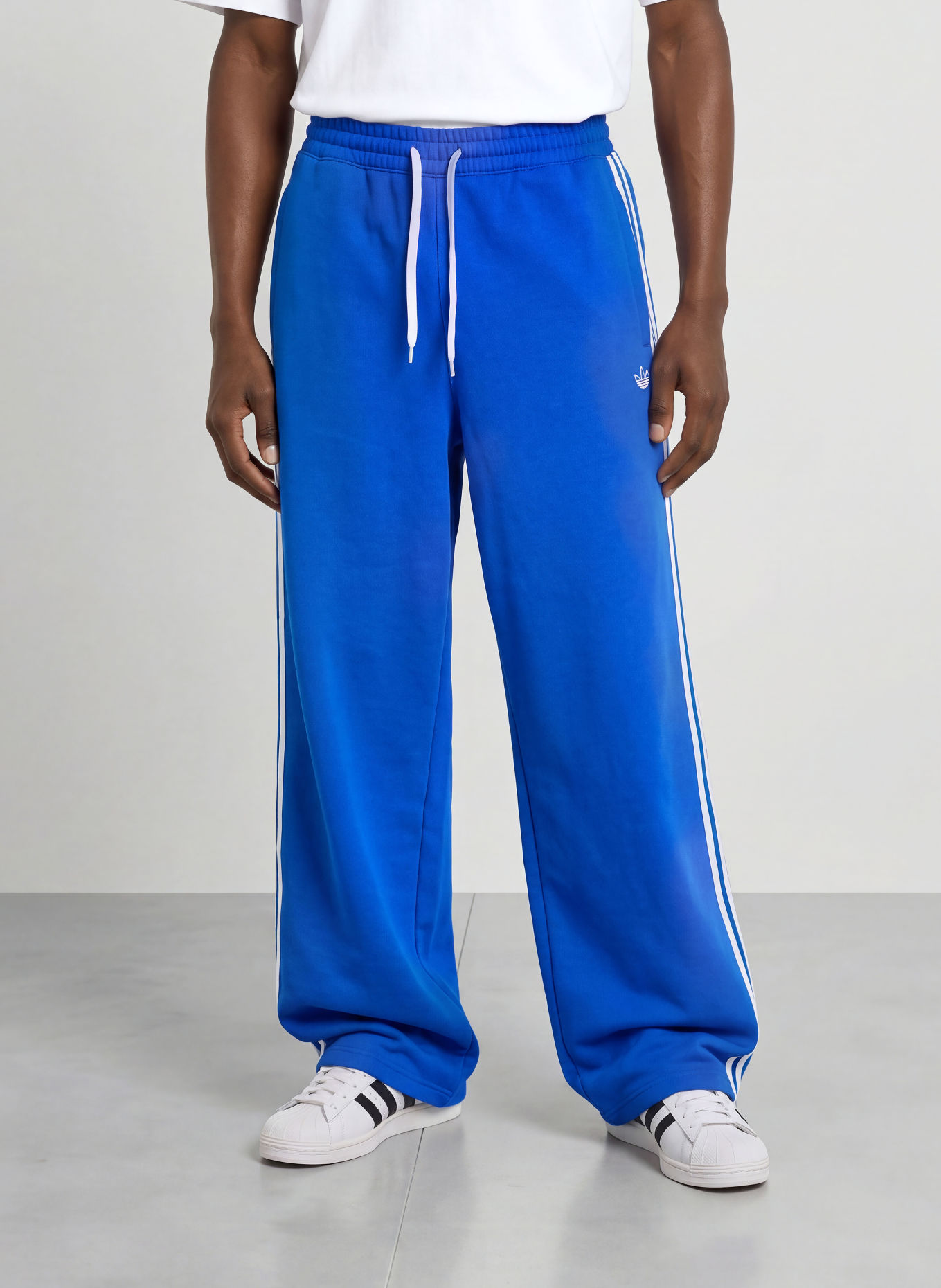 adidas Originals Sweatpants ADISIGNATURE 3STREIFEN: DUNKELBLAU / WEISS