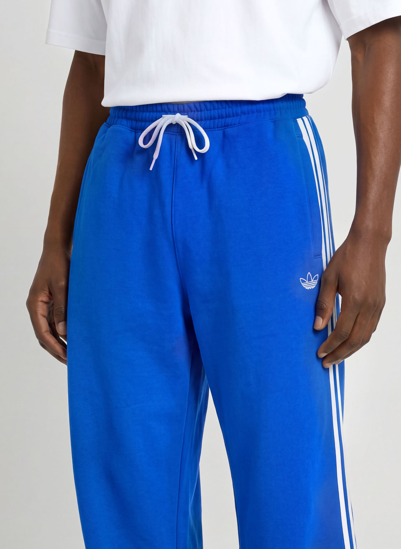adidas Originals Sweatpants ADISIGNATURE 3STREIFEN: DUNKELBLAU / WEISS