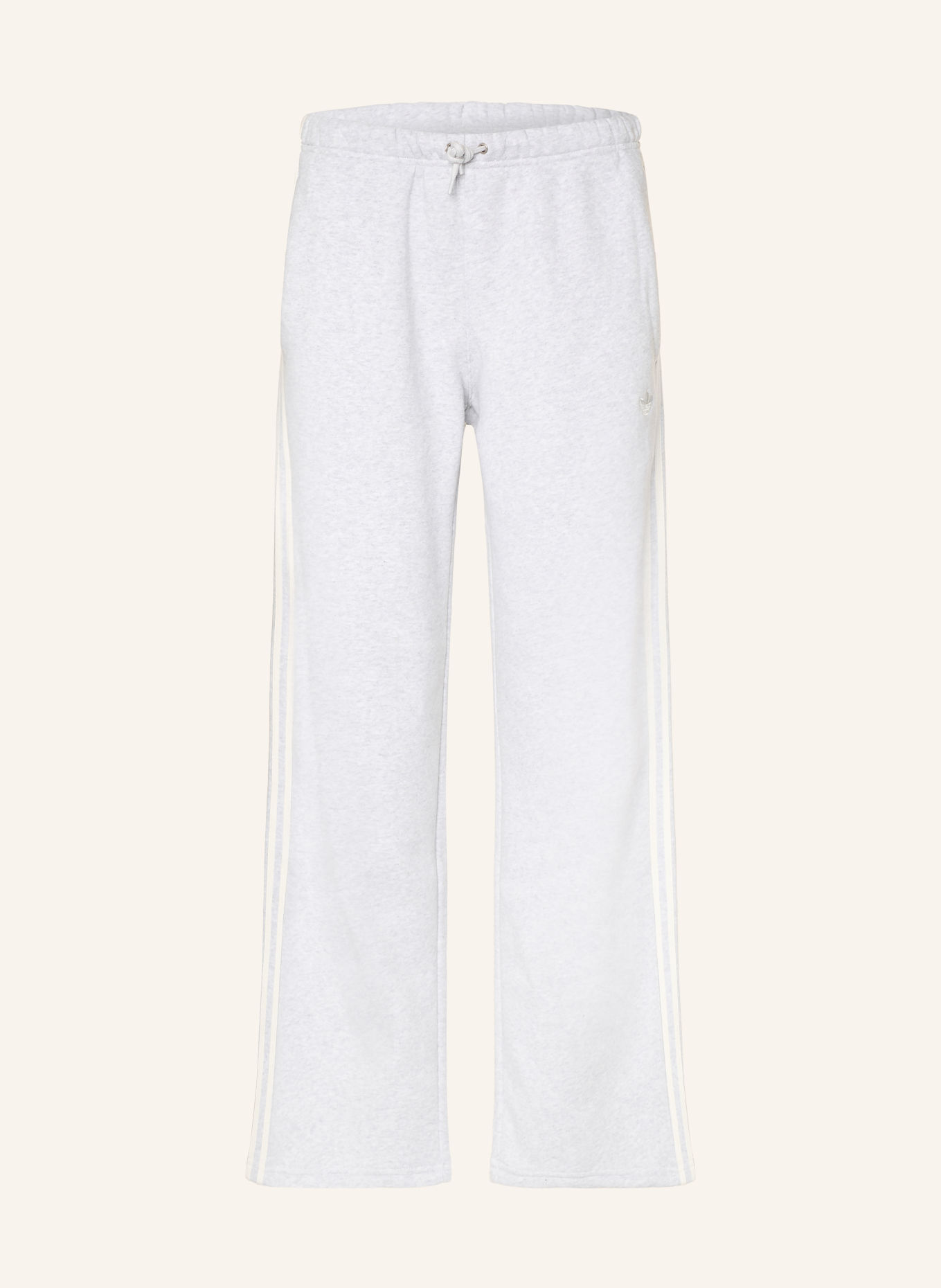 adidas Originals Sweatpants 3 STRIPES: HELLGRAU / CREME