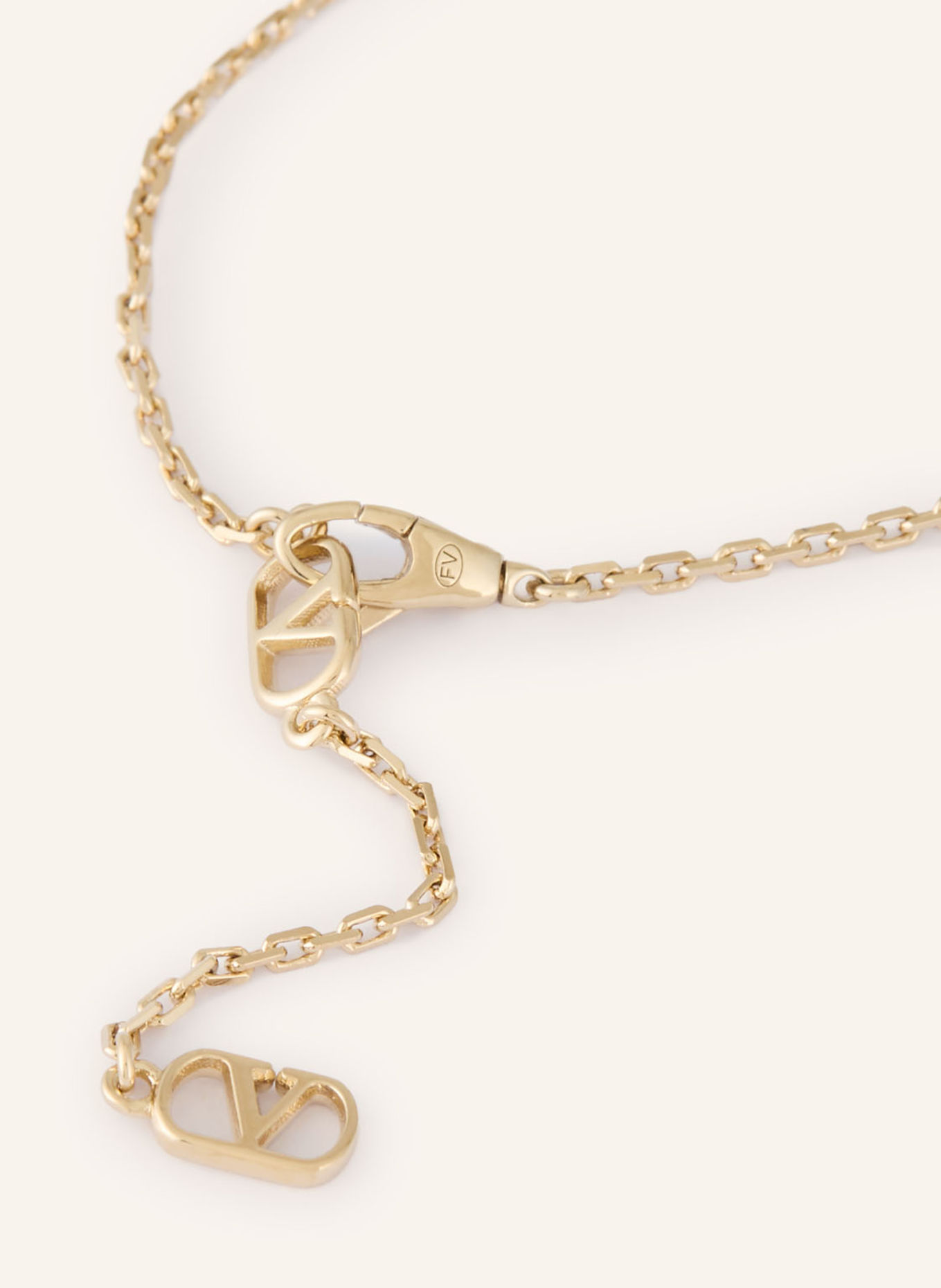 VALENTINO GARAVANI Halskette FLUTTERBY mit Swarovski Kristallen: GOLD / WEISS