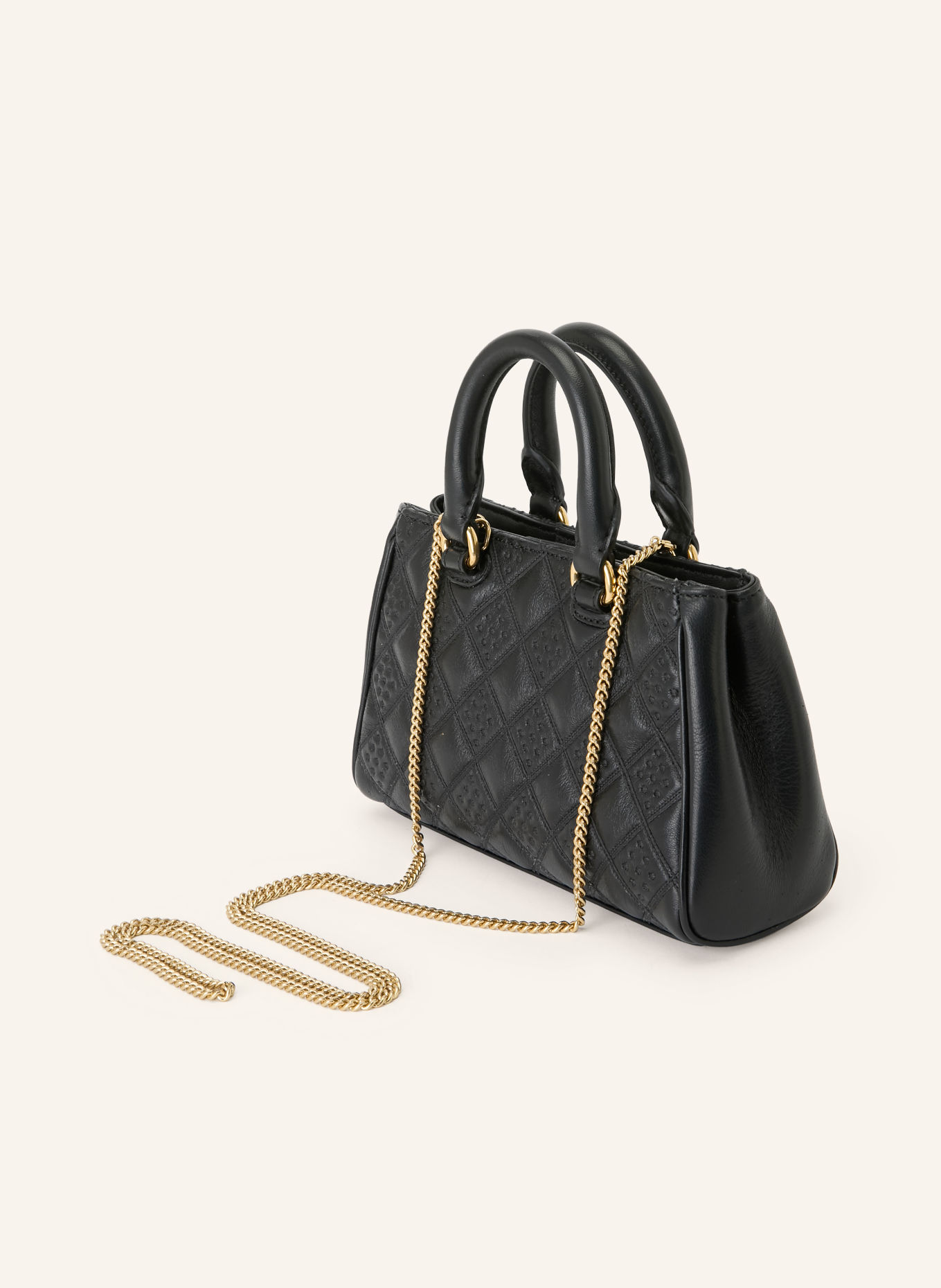 VALENTINO GARAVANI Schoudertas FLUTTERBY: ZWART / GOUD