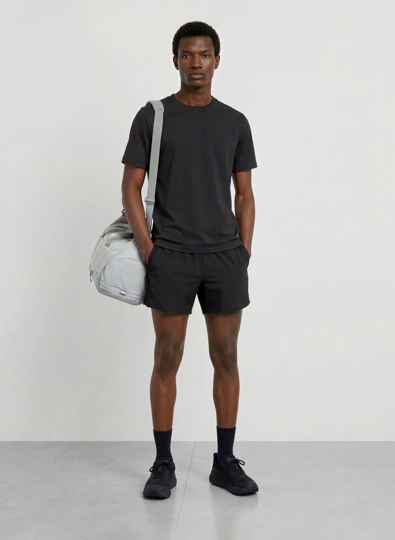 lululemon Pantaloni scurți de antrenament METAL VENT TECH: NEGRU