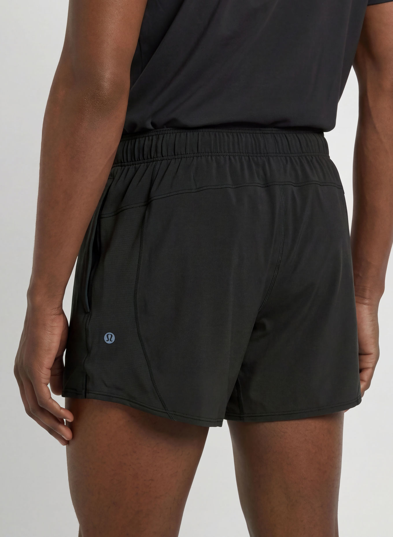 lululemon Pantaloni scurți de antrenament METAL VENT TECH: NEGRU