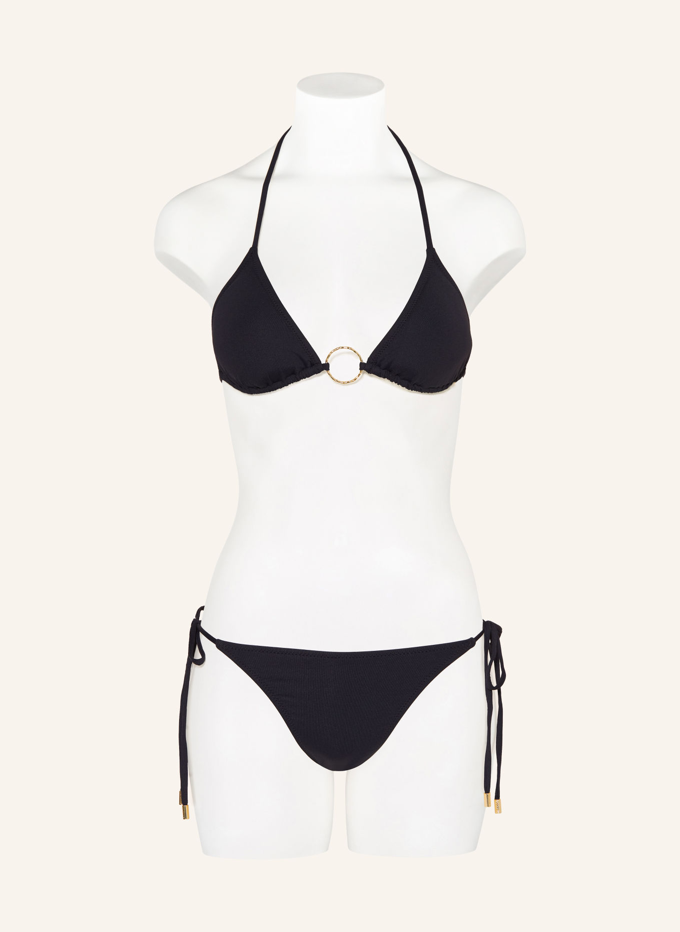 MELISSA ODABASH Triangel-Bikini-Top MIAMI: SCHWARZ