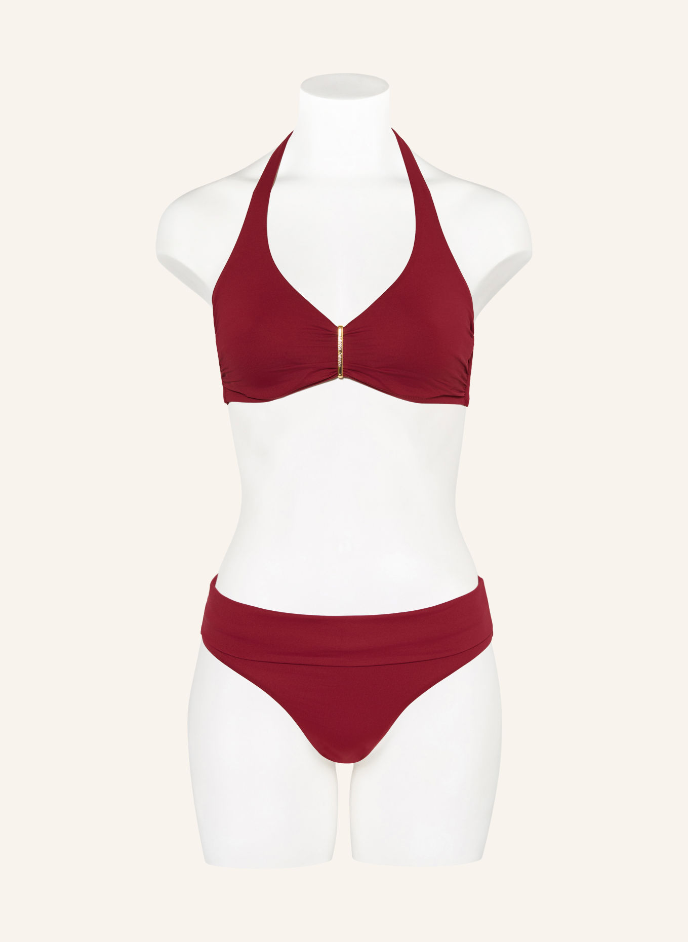 MELISSA ODABASH Basic-Bikini-Hose PROVENCE: DUNKELROT