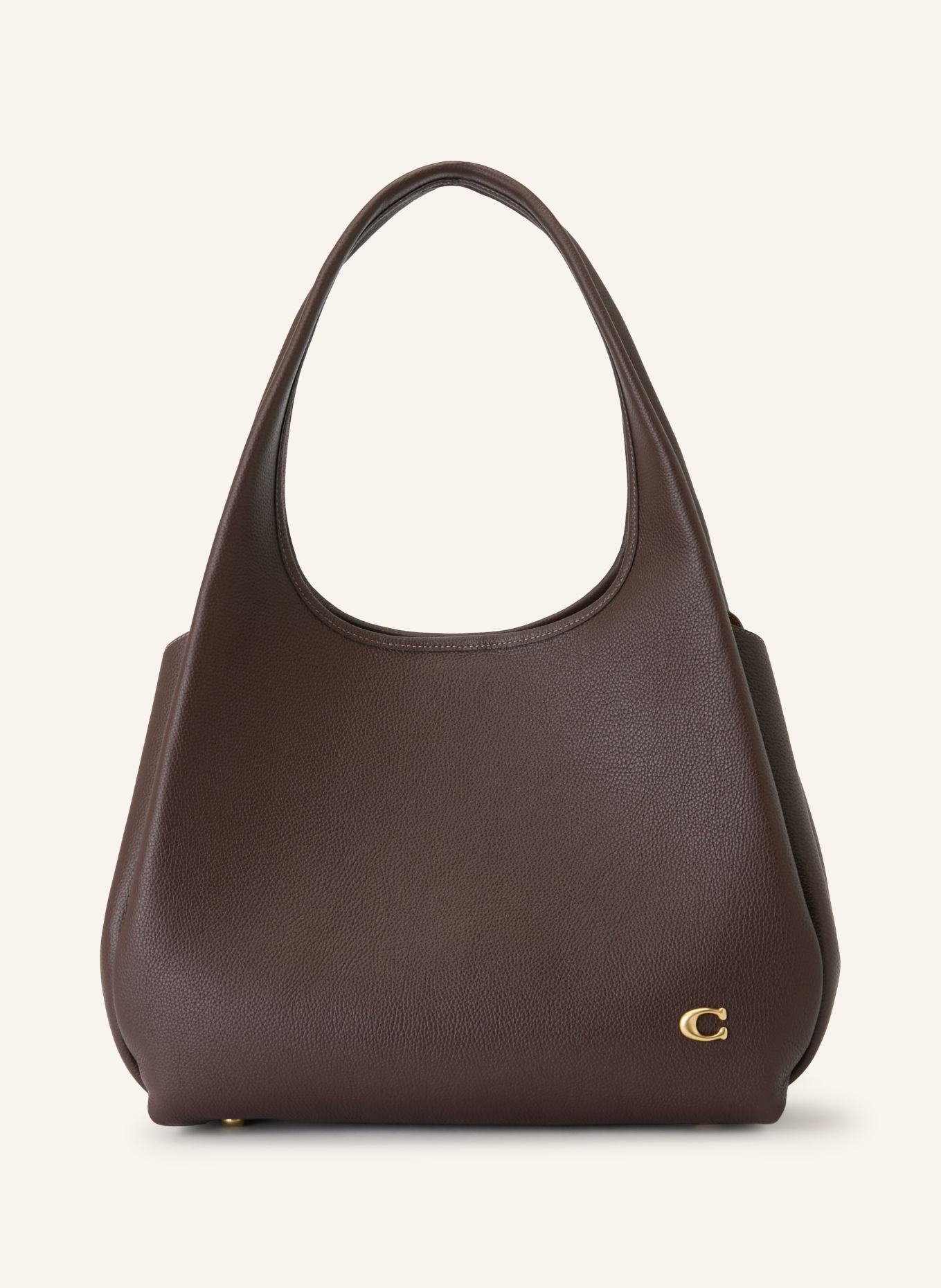 COACH LANA Bucket bag: DARK BROWN / GOLD