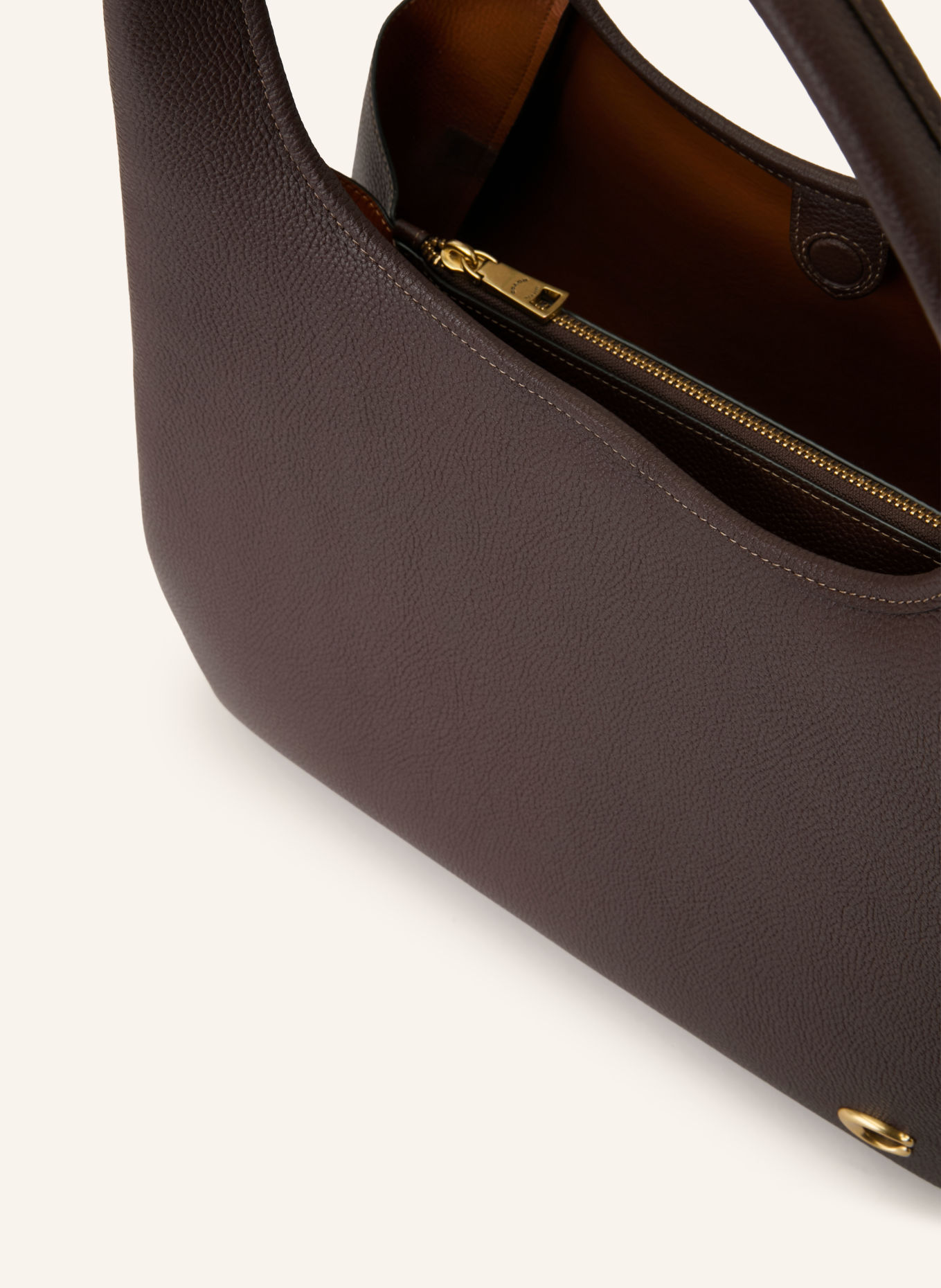 COACH LANA Bucket bag: DARK BROWN / GOLD