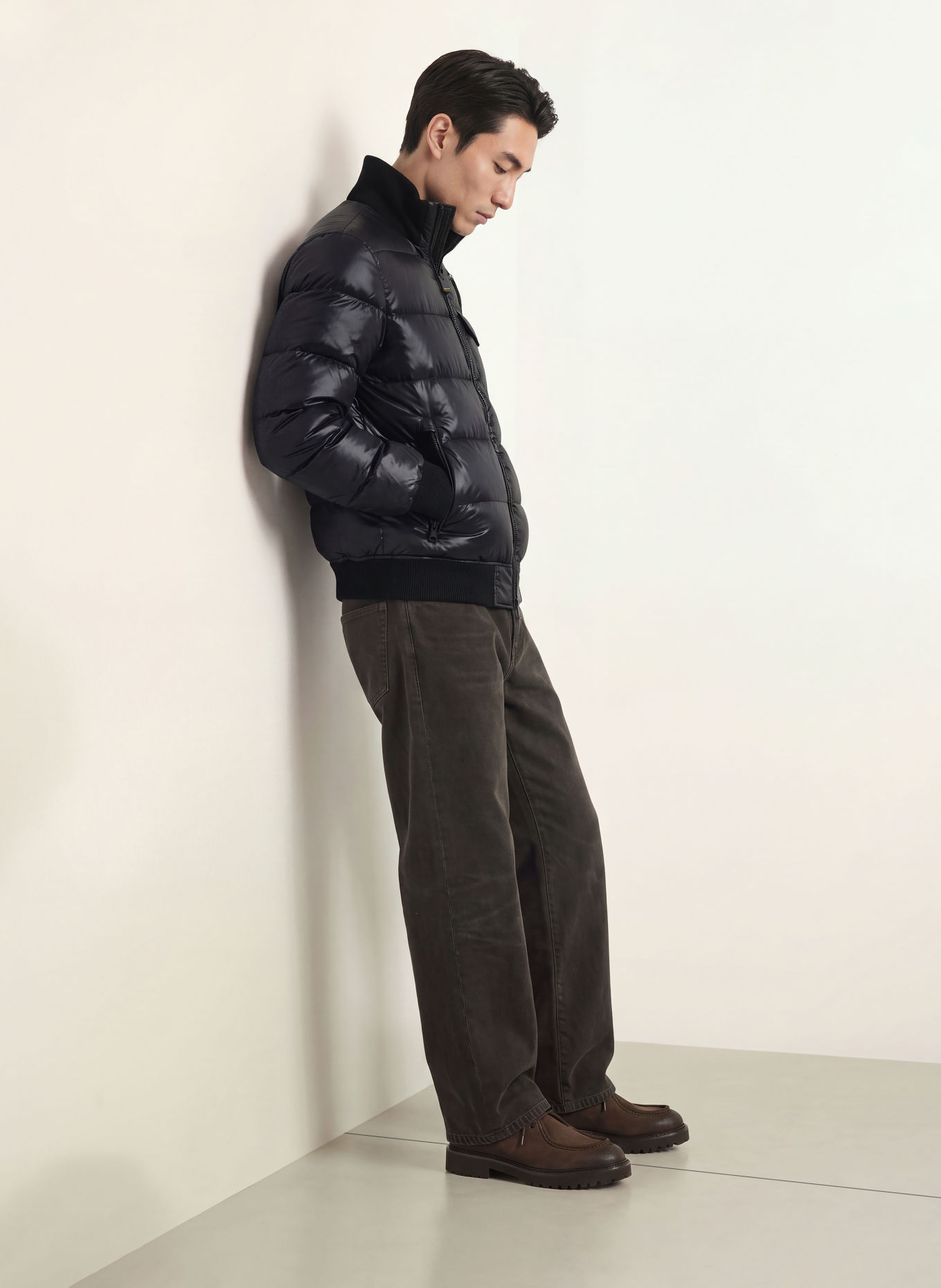 Blauer ROBERT Down bomber jacket: BLACK
